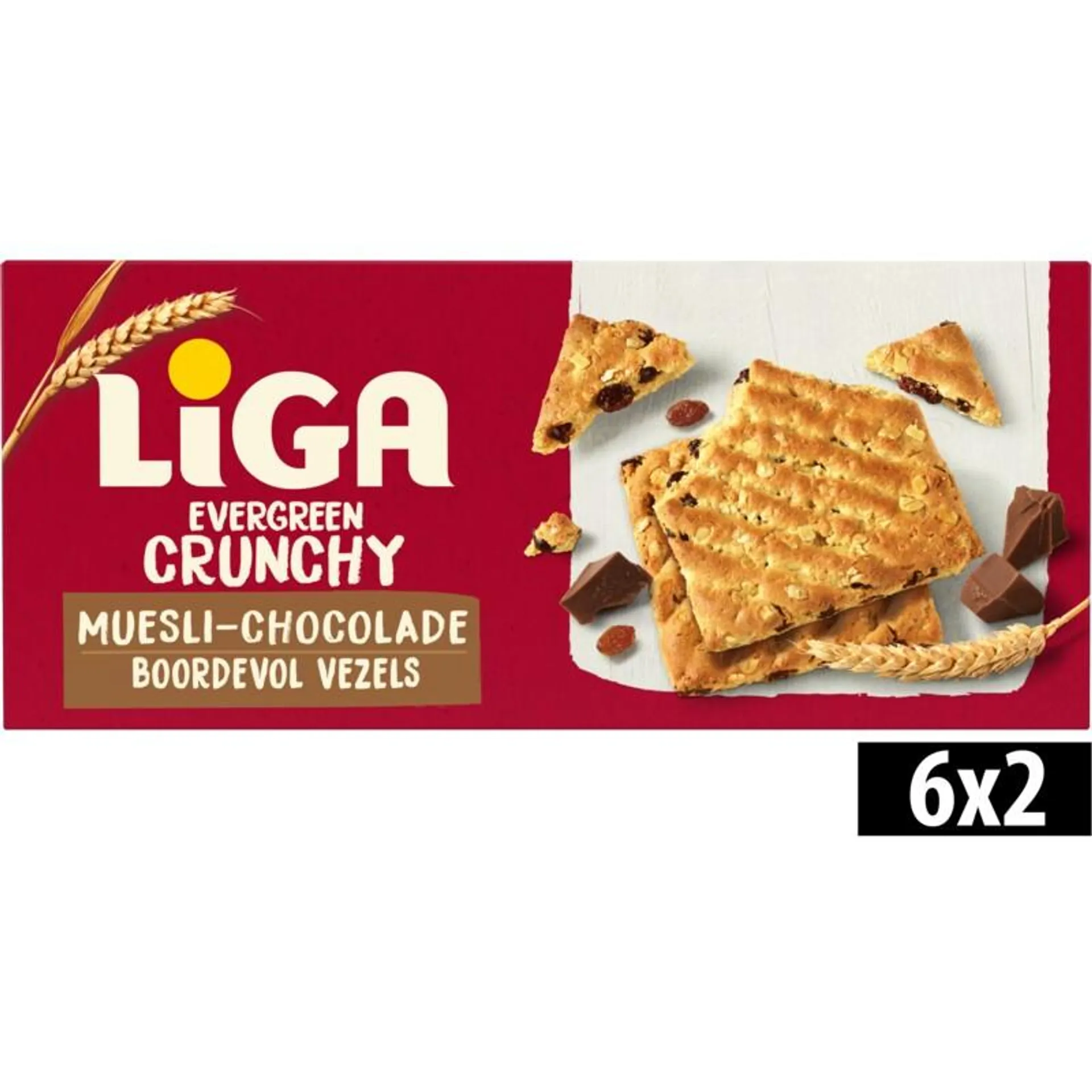 Liga Evergreen crunchy muesli-chocolade