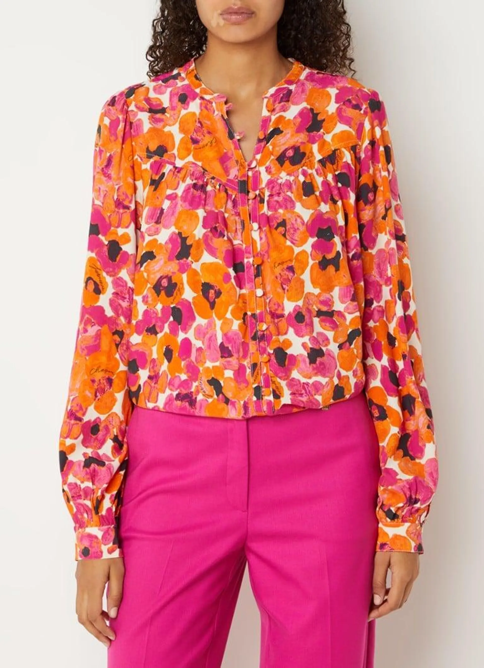 Resa blouse met print