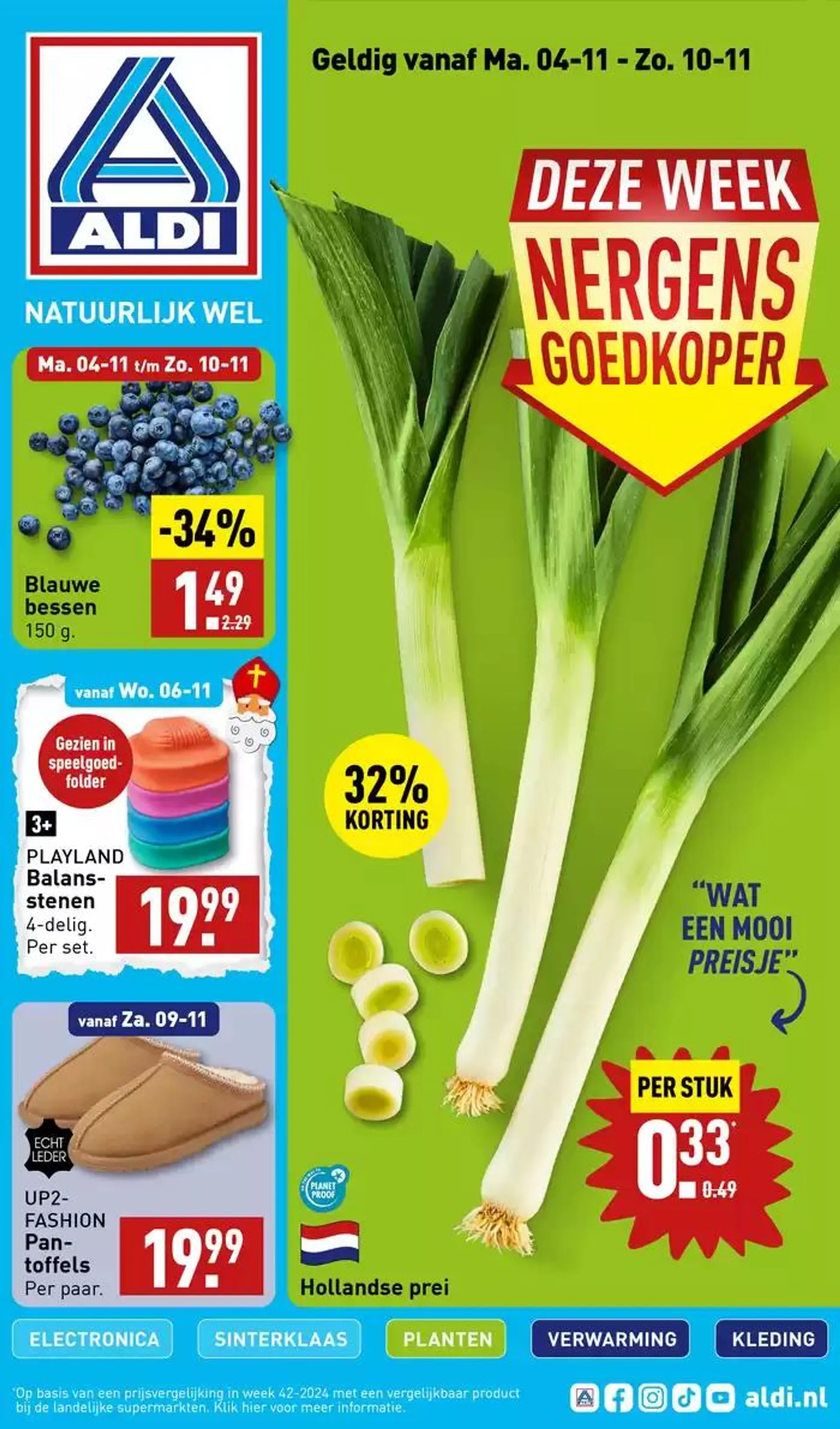 Exclusieve deals voor onze klanten van 31 oktober tot 14 november 2024 - Folder pagina 1