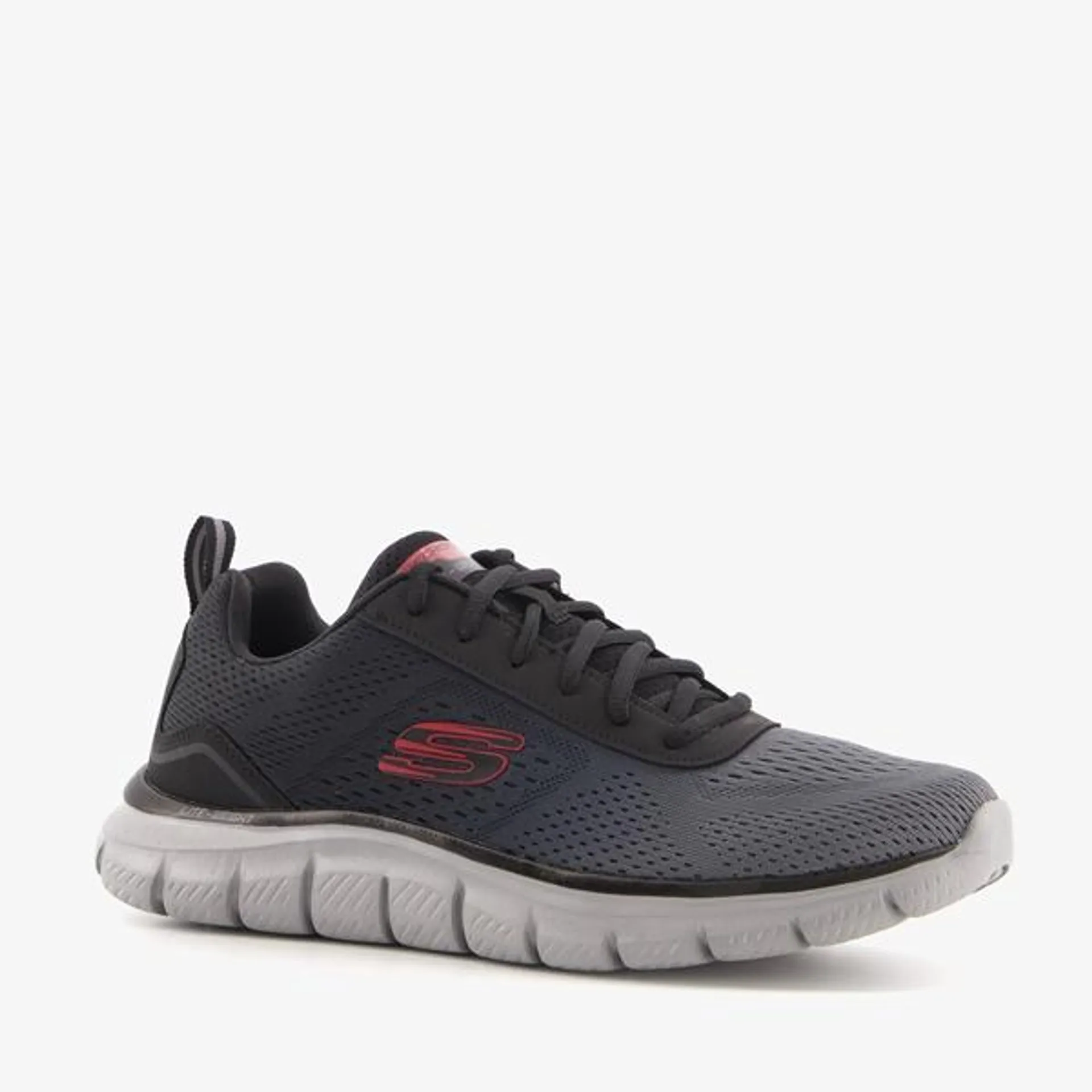 Skechers Track Ripkent heren sneakers zwart