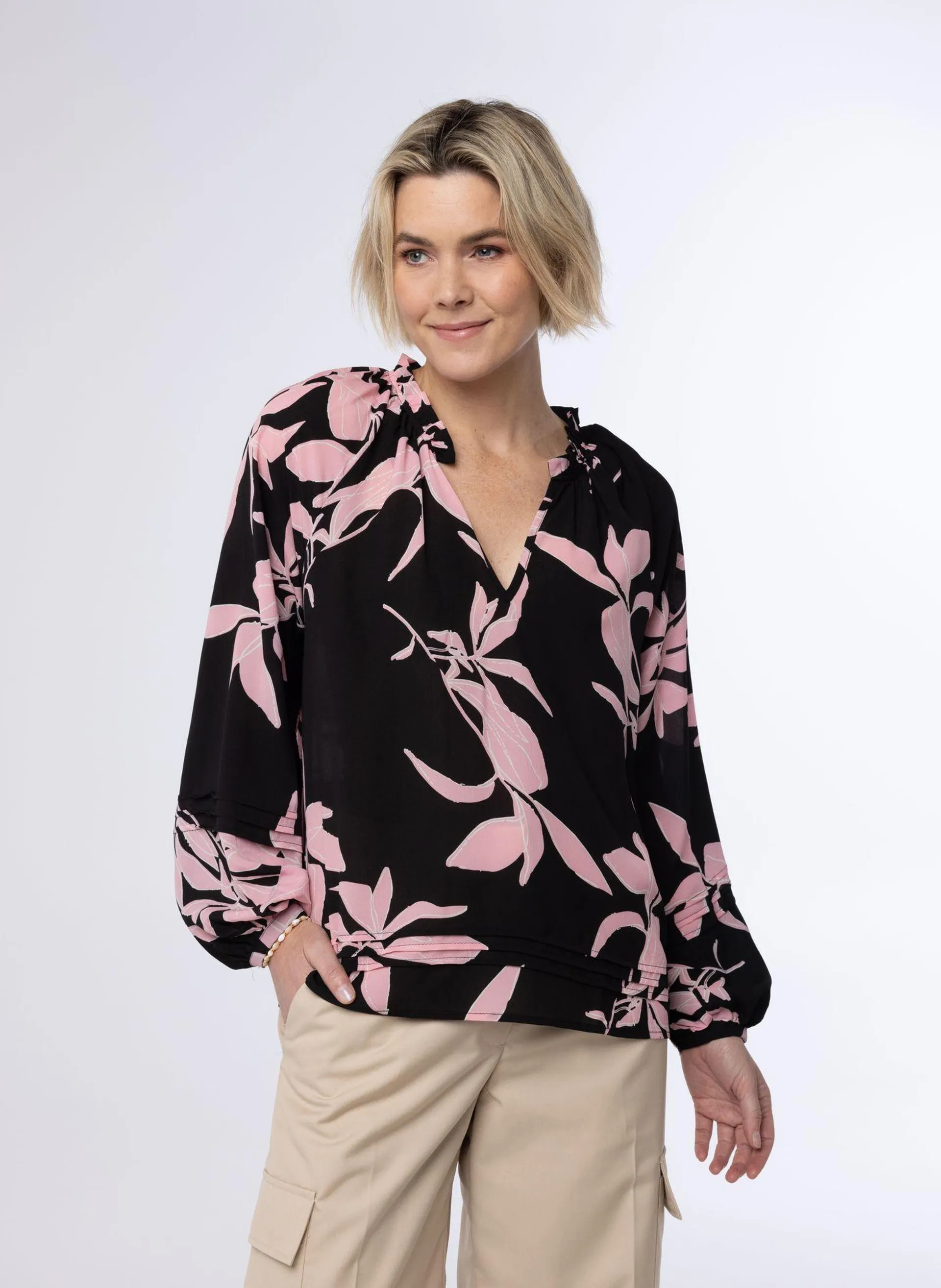 Zwarte blouse