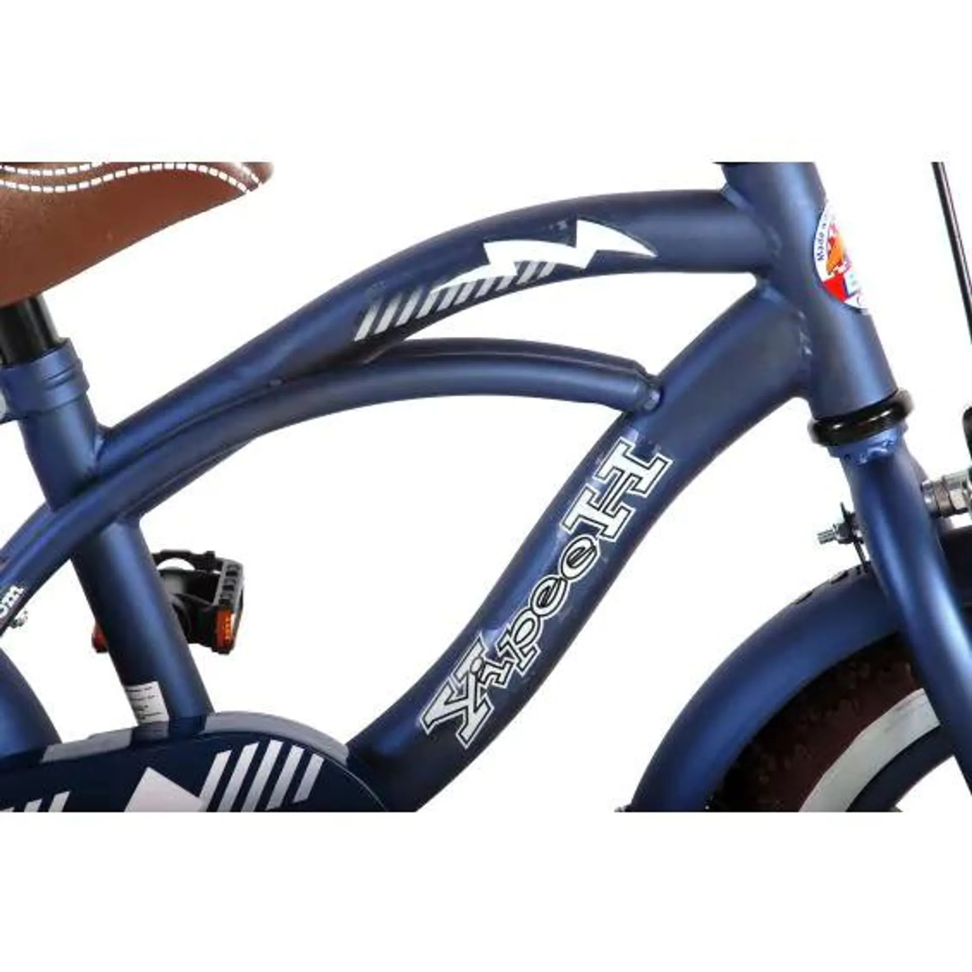 Yipeeh Kinderfiets Cruiser 12 inch Blauw