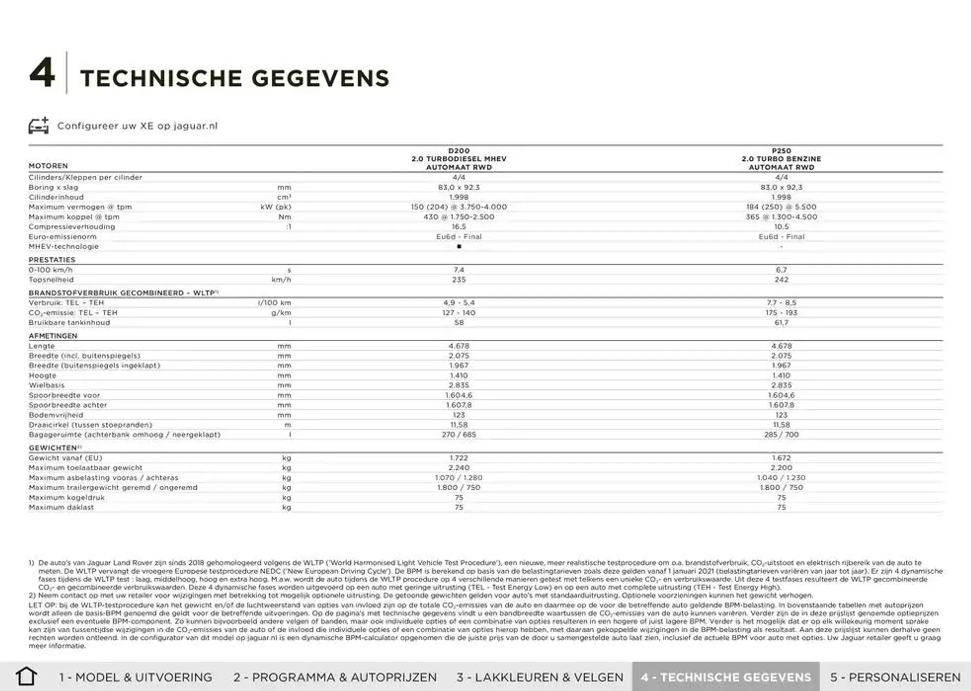 Jaguar XE van 20 november tot 30 juni 2025 - Folder pagina 11