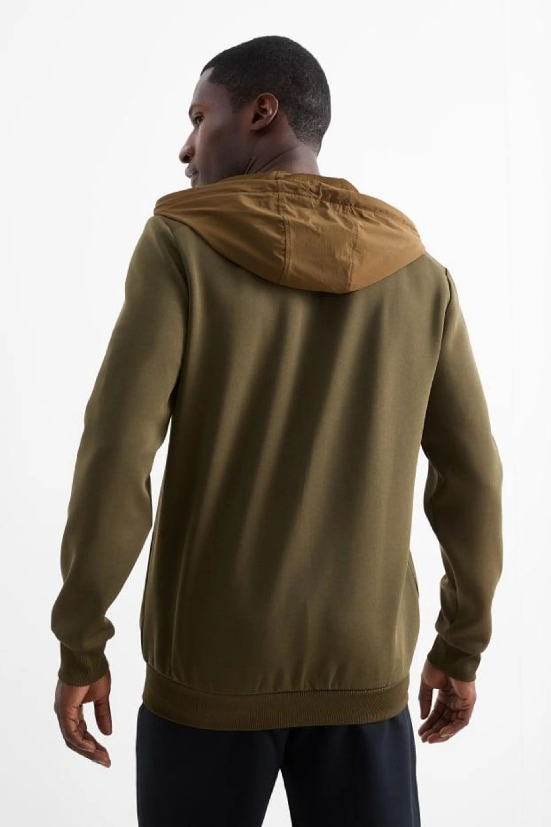 Technical jacket with hood