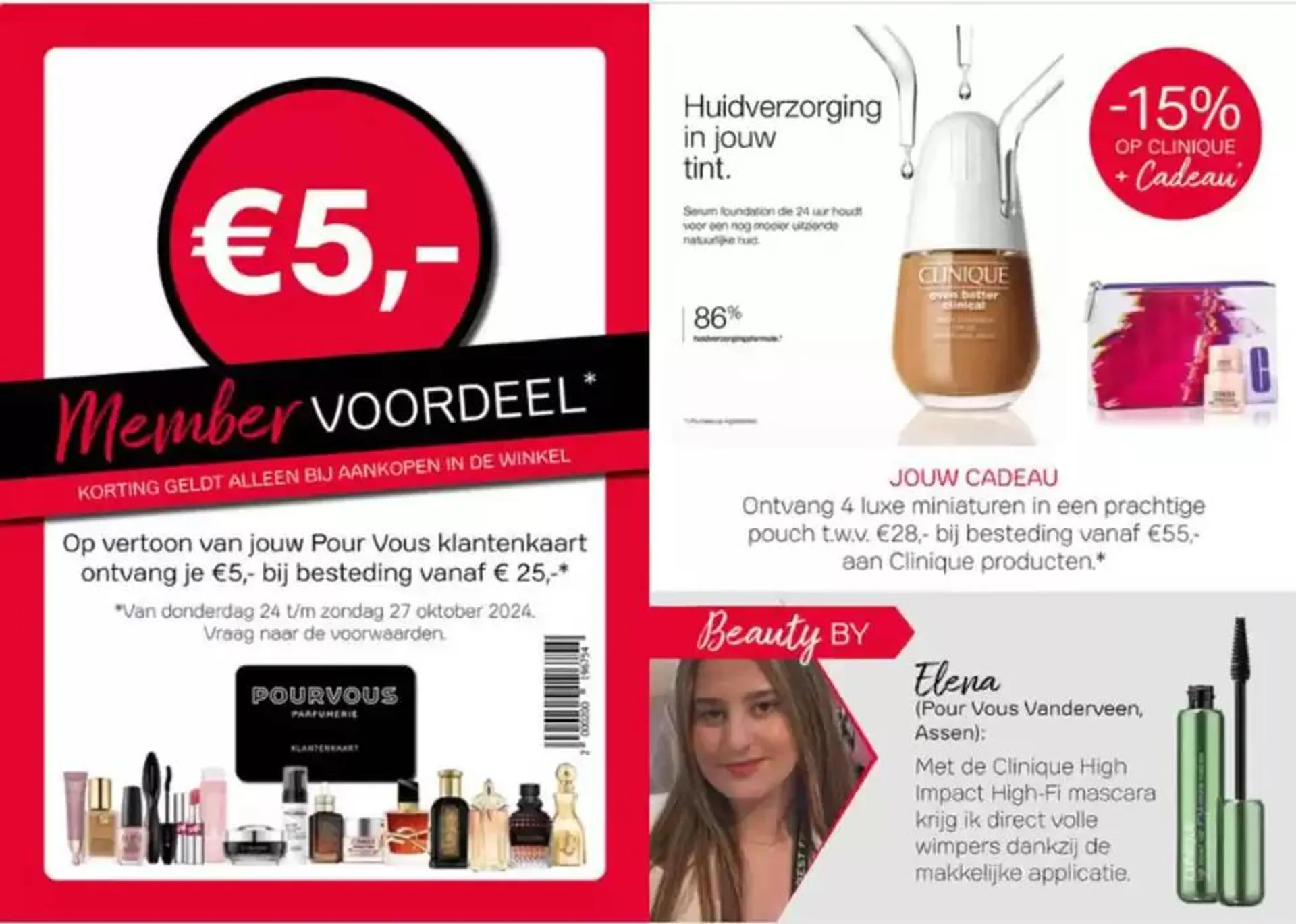 -40% op elk 2º skincare product van 25 oktober tot 3 november 2024 - Folder pagina 7