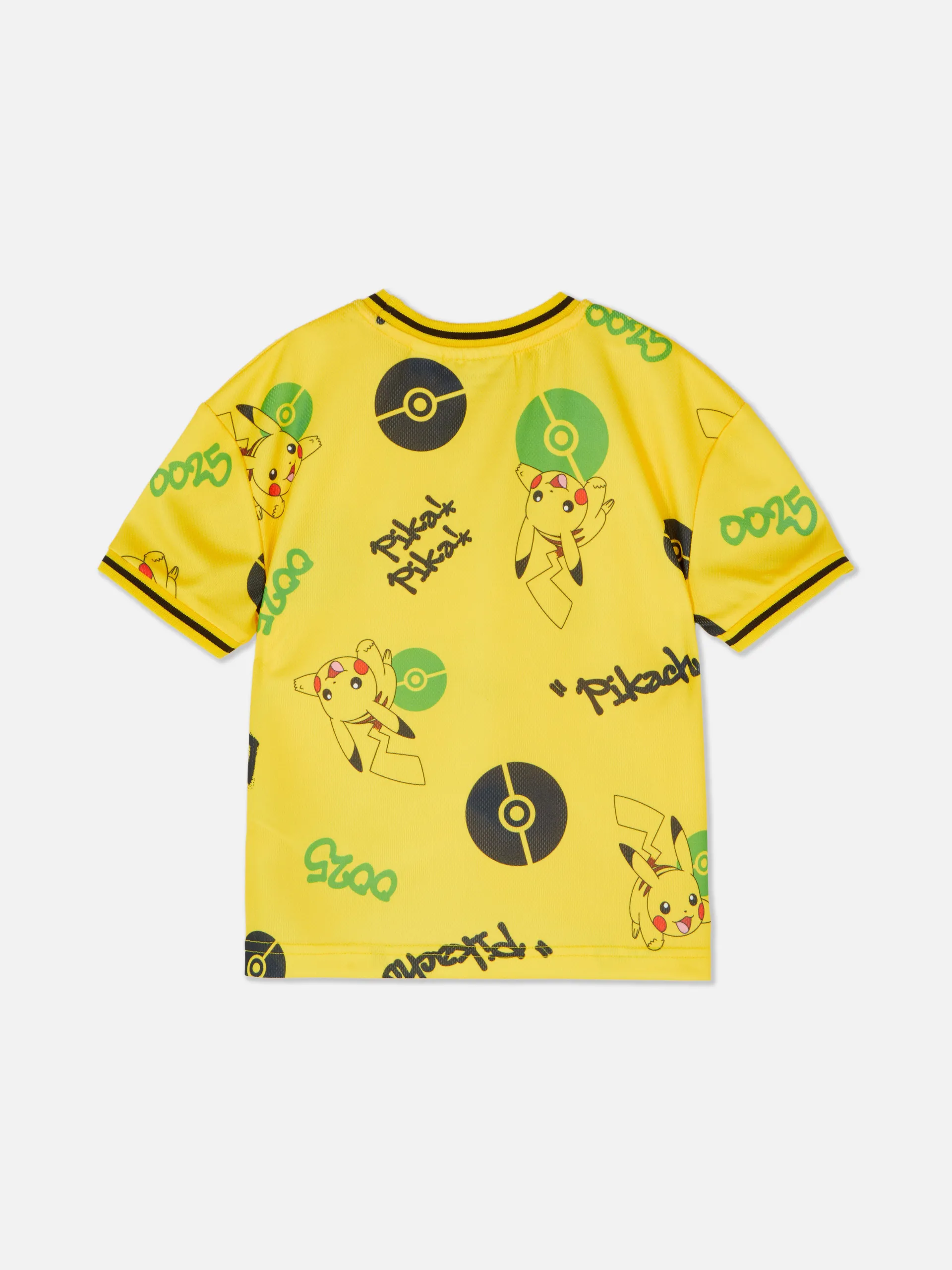 T-shirt met Pokémon Pikachu-print