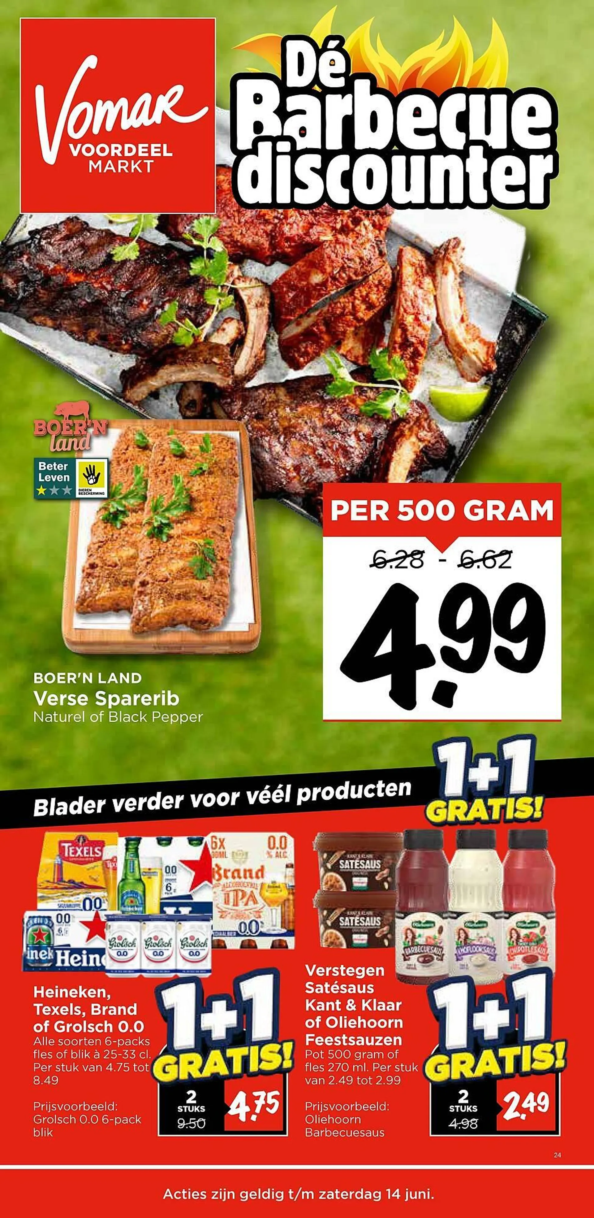 Vomar folder van 11 juni tot 14 juni 2025 - Folder pagina 1