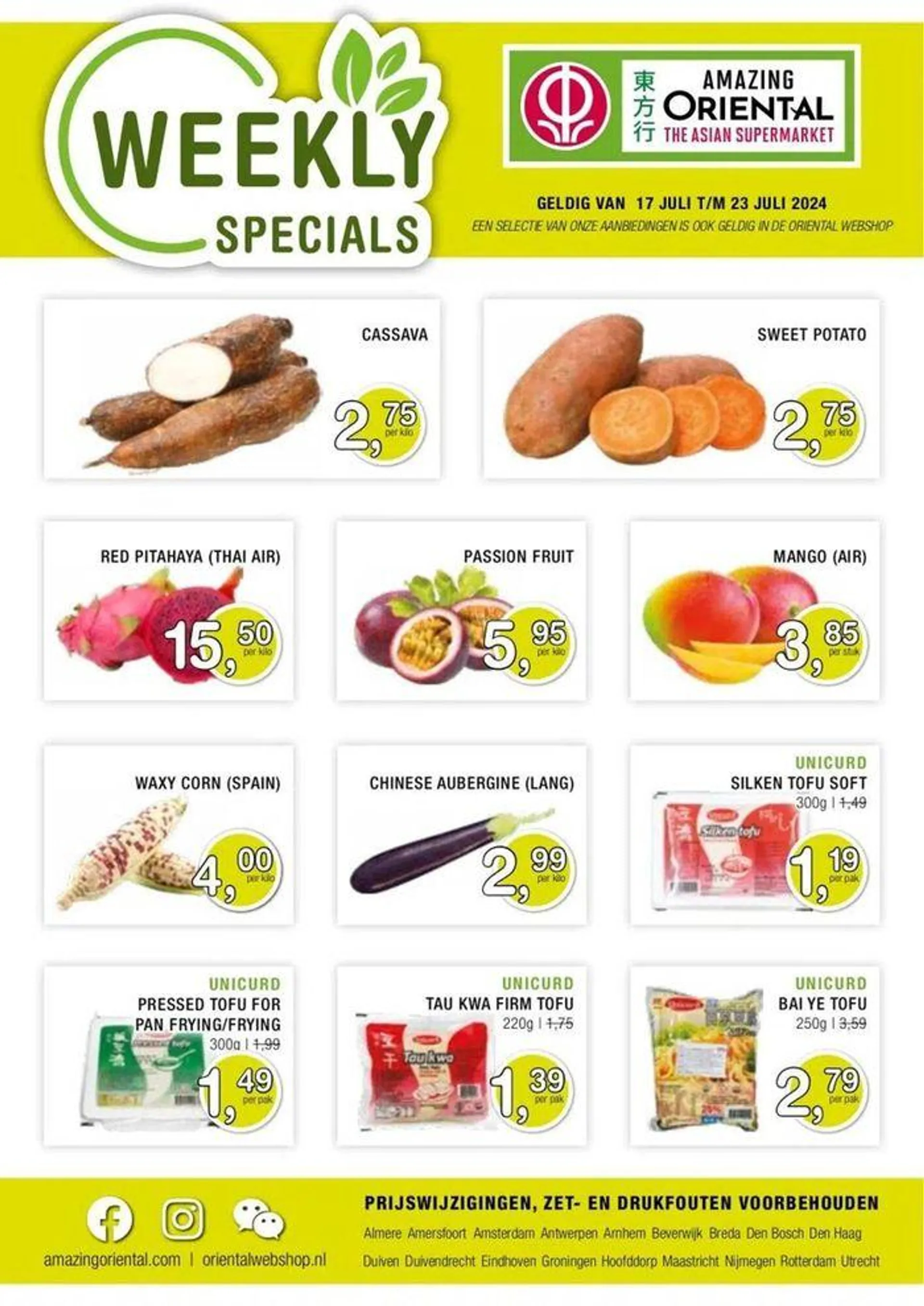 Amazing Oriental Weekly Specials! - 1