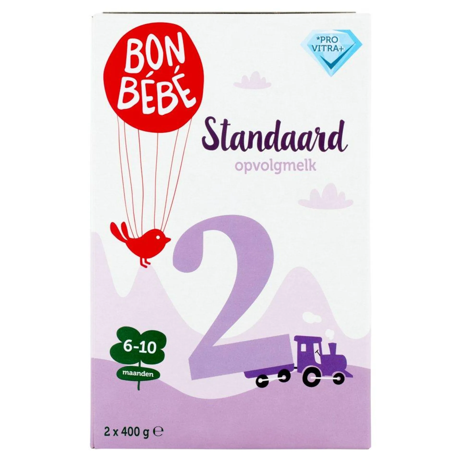 Bonbébé Standaard 2 Opvolgmelk 6-10 Maanden 2 x 400 g