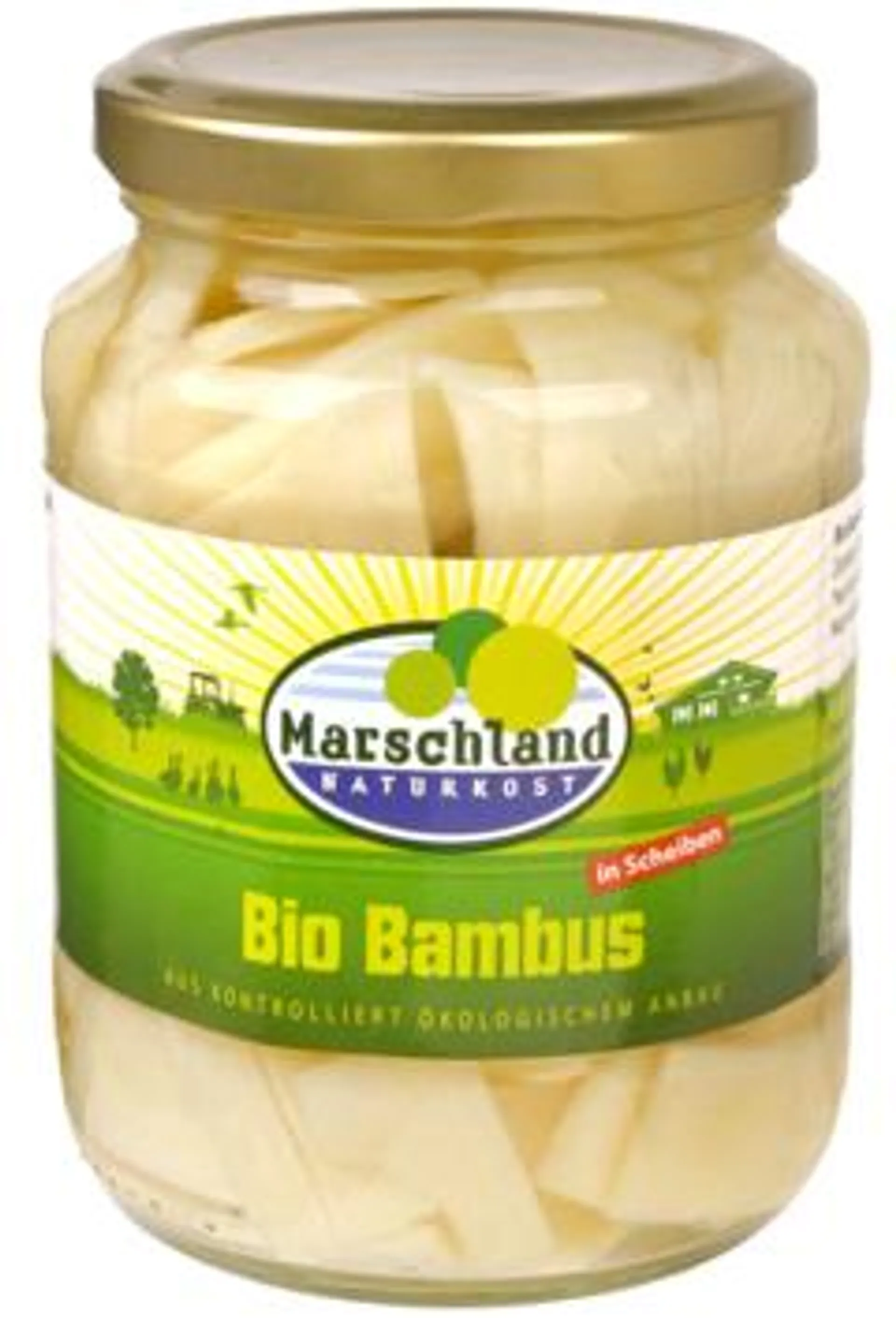 3 Potten Marschland BIO Bamboescheuten 370ml