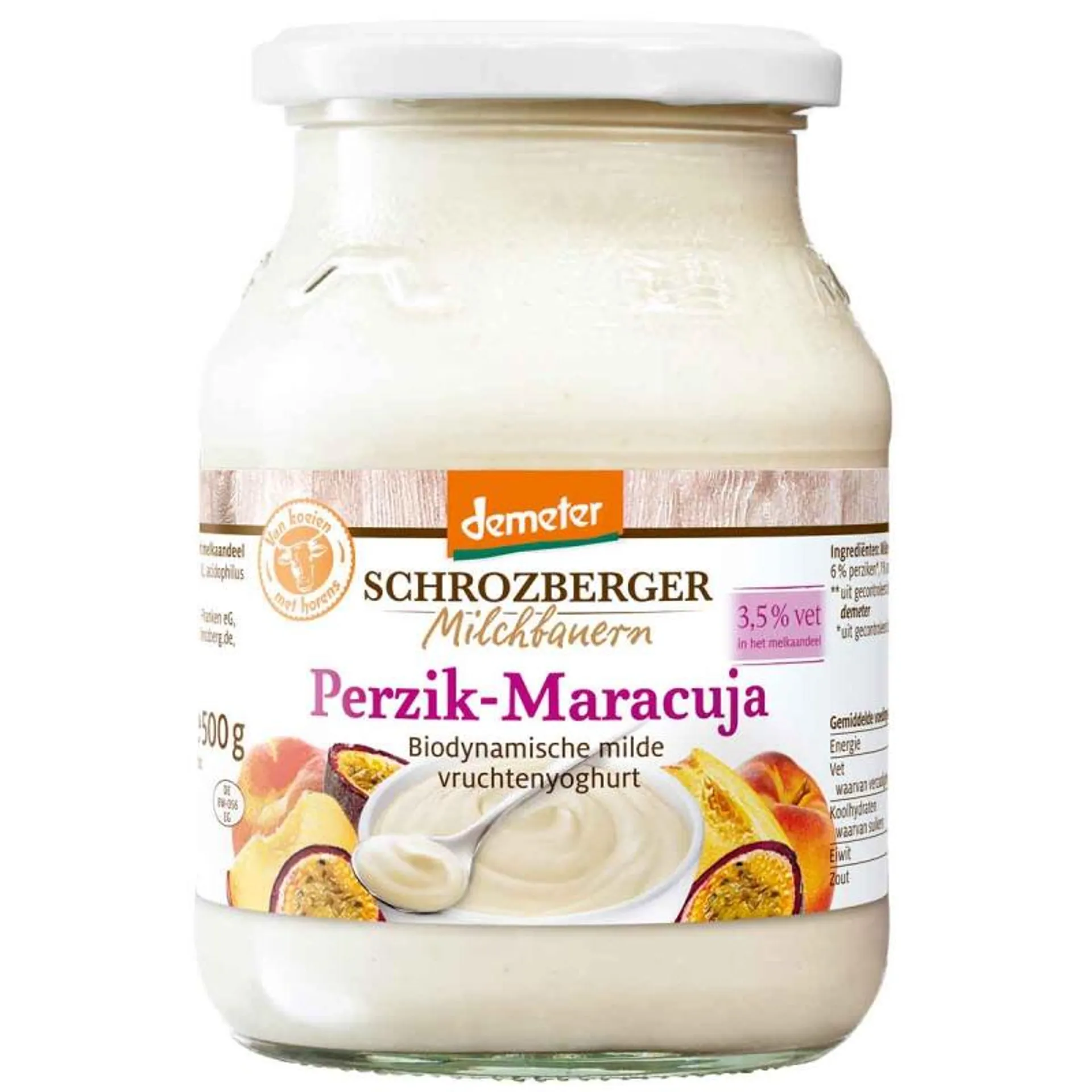 Yoghurt perzik maracuja