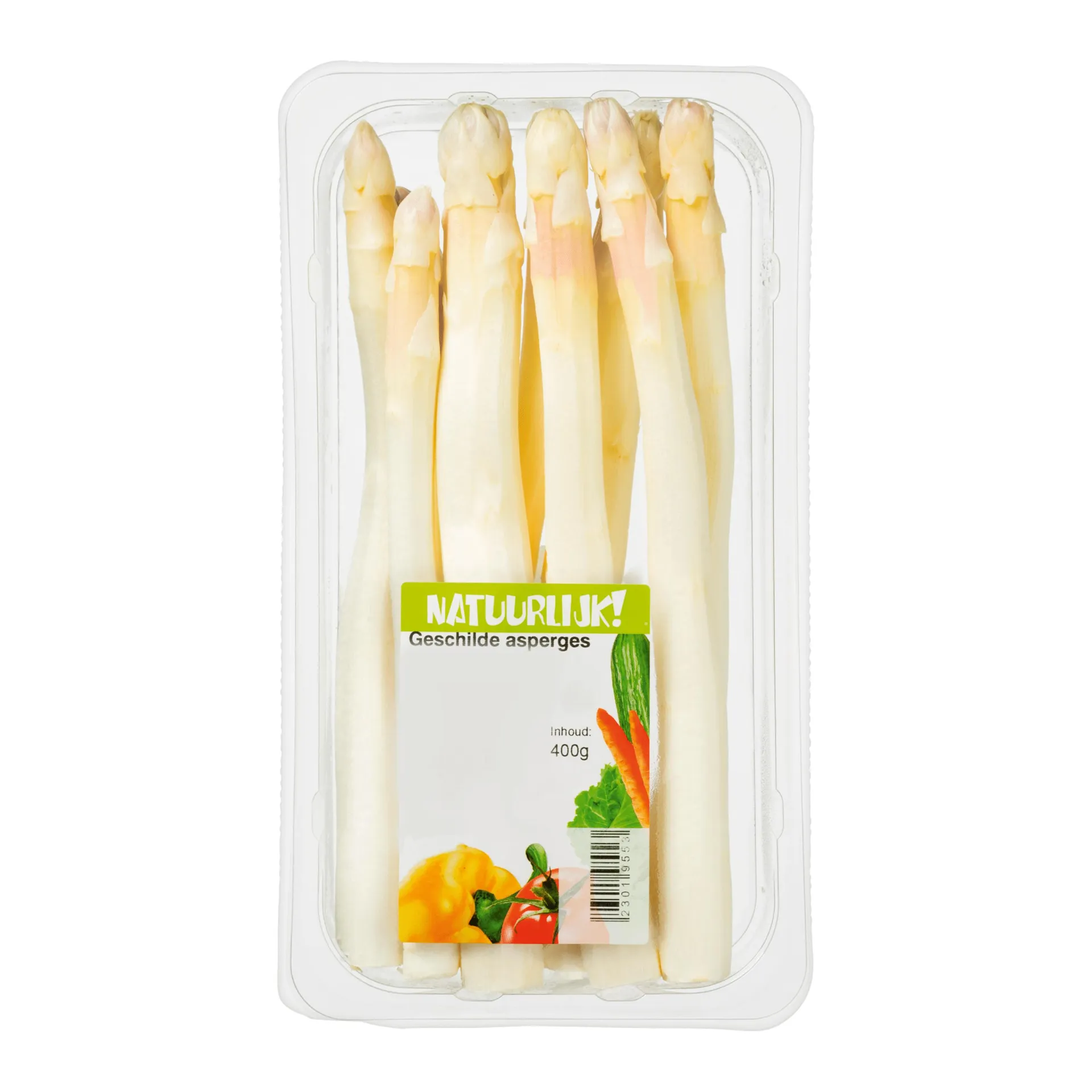 Geschilde asperges