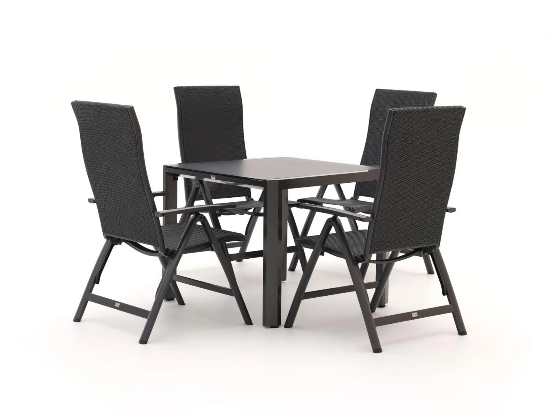 Bellagio Avio/Mirato 90cm dining tuinset 5-delig verstelbaar