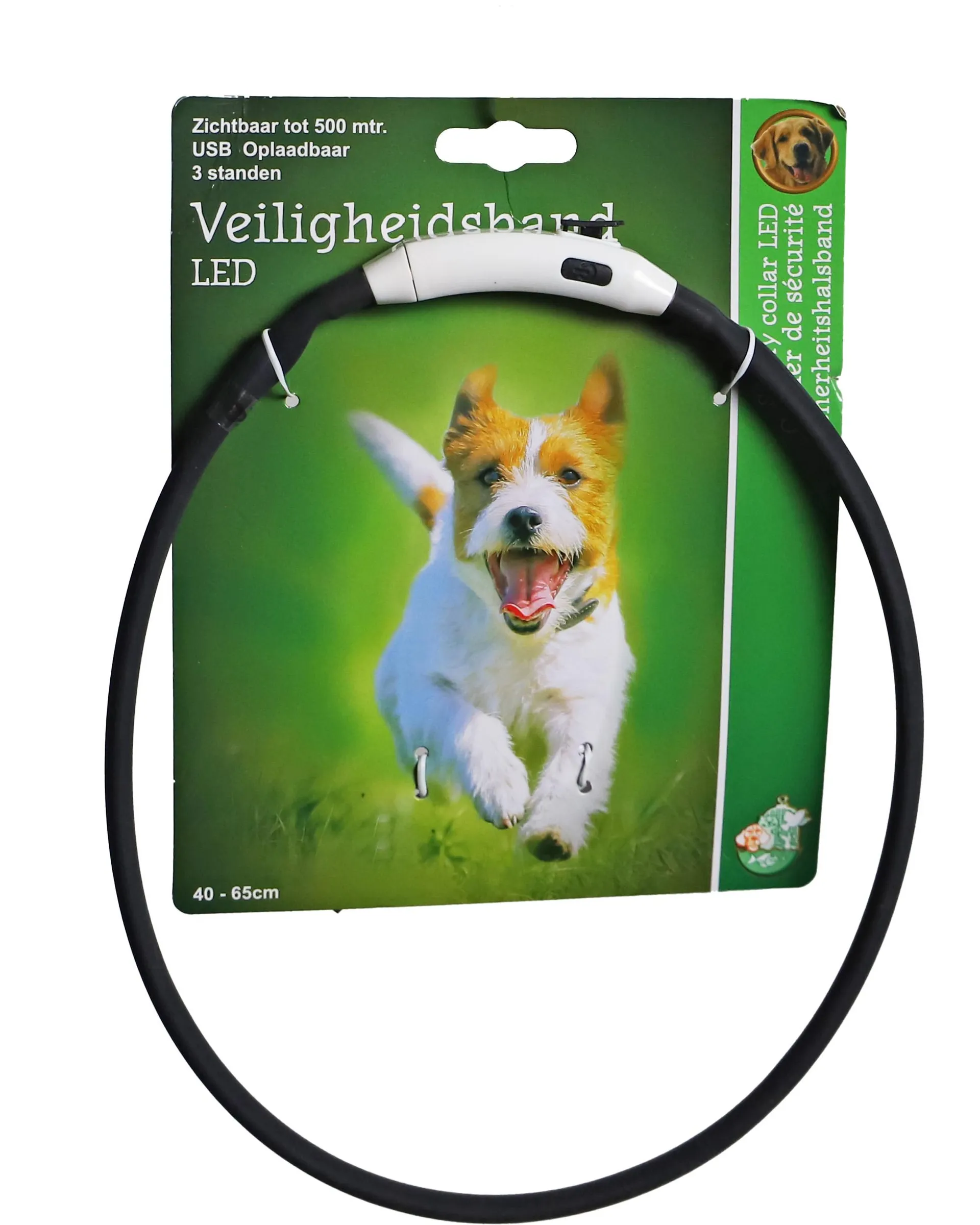 BOON Veiligheidshb. led 50-65cm zwart