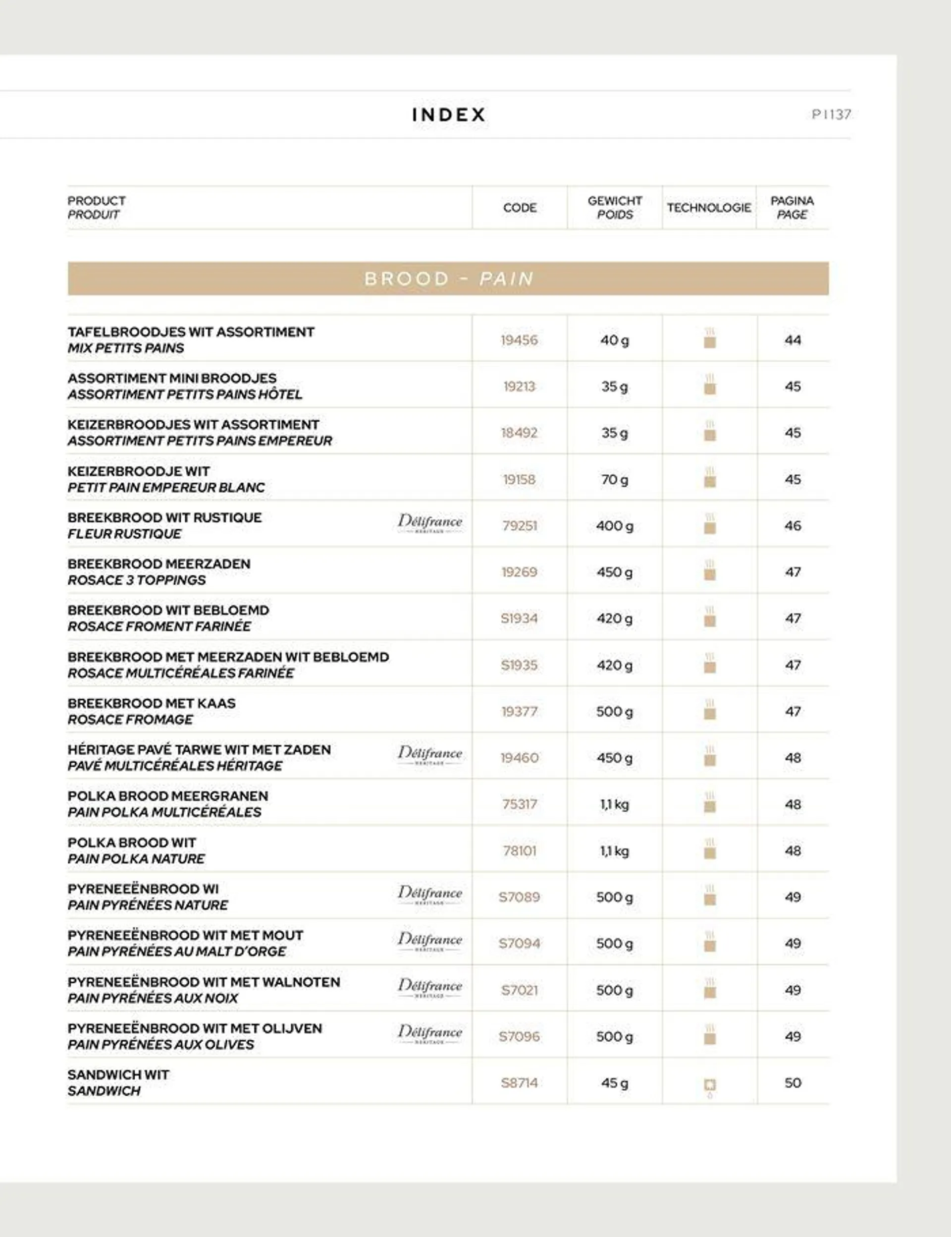 Delifrance Benelux 2024 van 20 september tot 22 december 2024 - Folder pagina 137