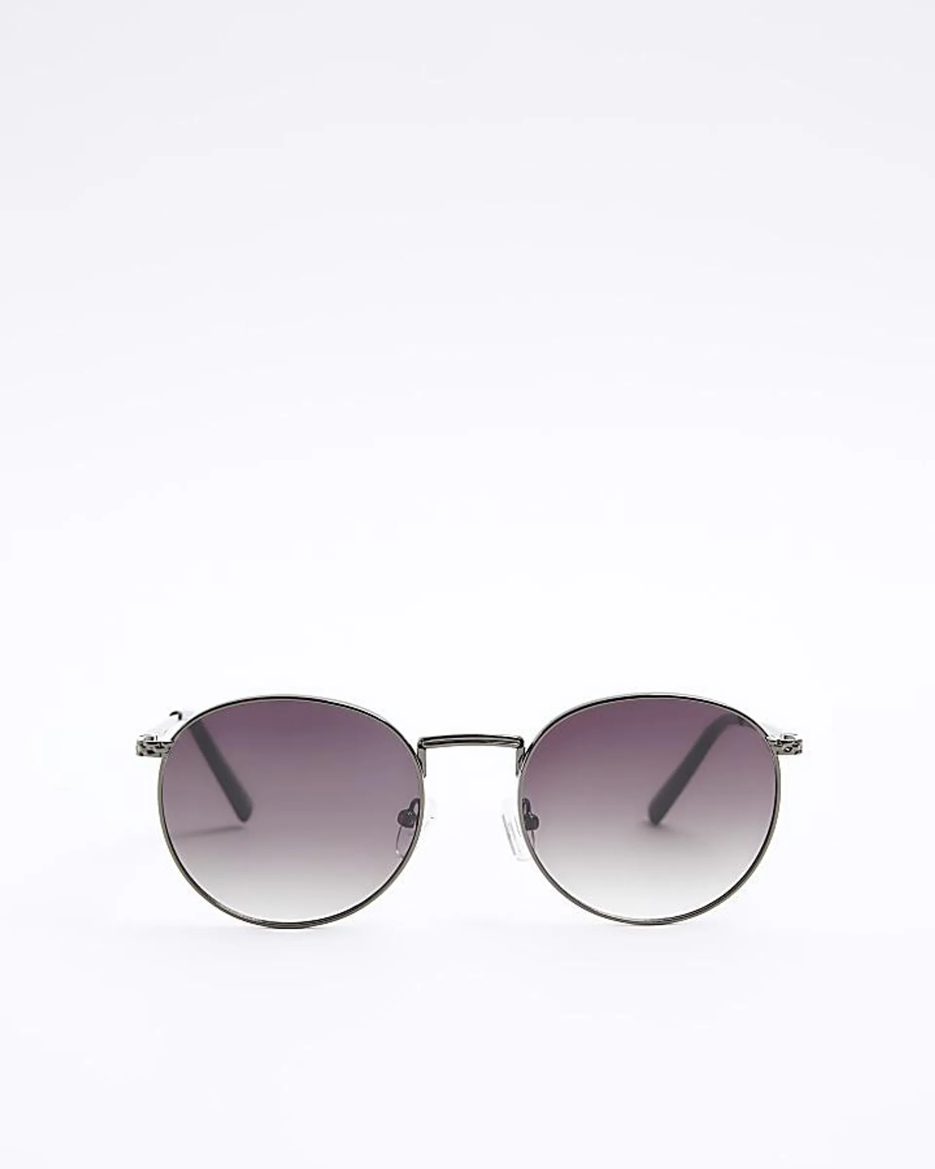 Grey round sunglasses