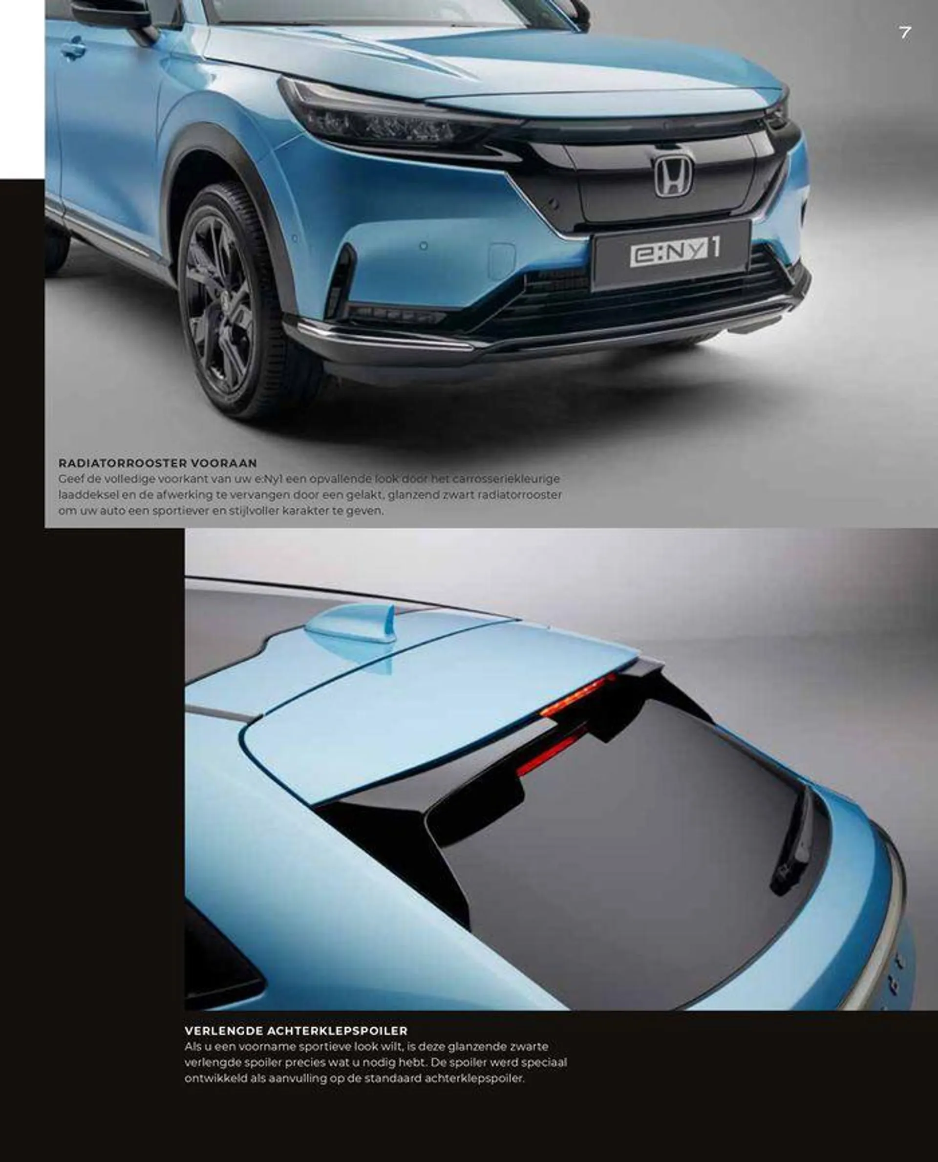 Honda e:Ny1 — Brochure Accessoires - 7