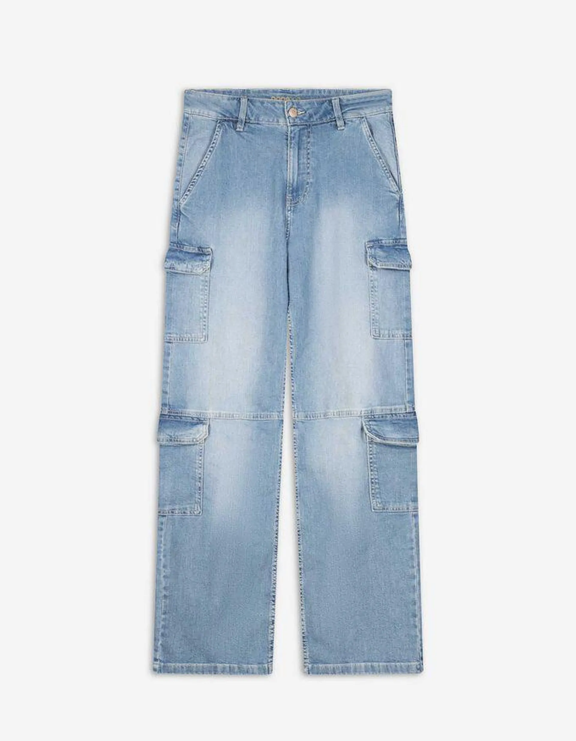 Cargobroek - Denim