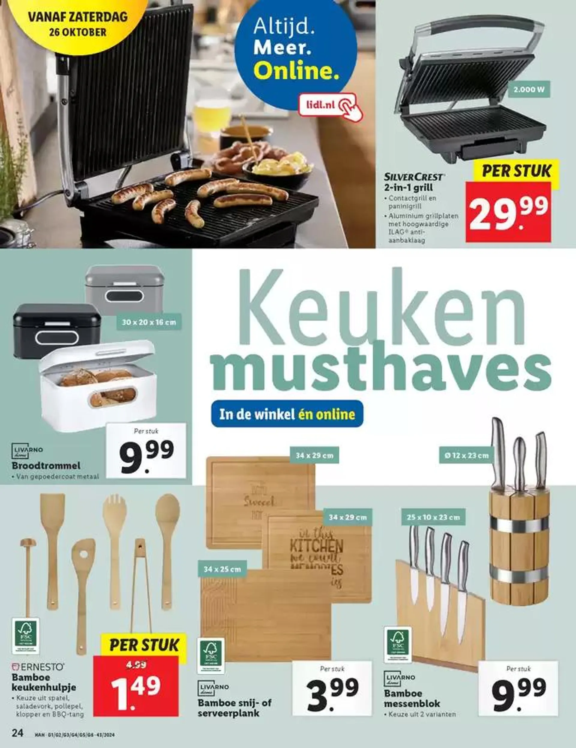 Topdeals en kortingen van 17 oktober tot 30 oktober 2024 - Folder pagina 30