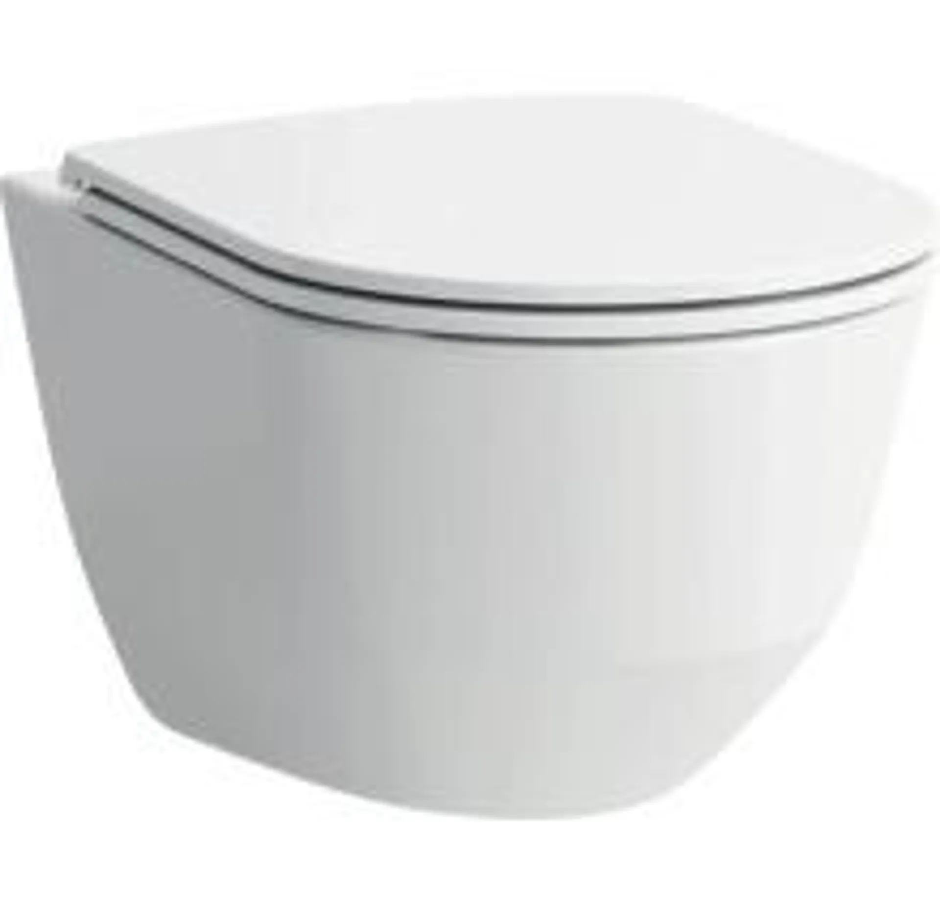 LAUFEN Spoelrandloos toilet PRO incl. softclose wc-bril slimseat met quick-release