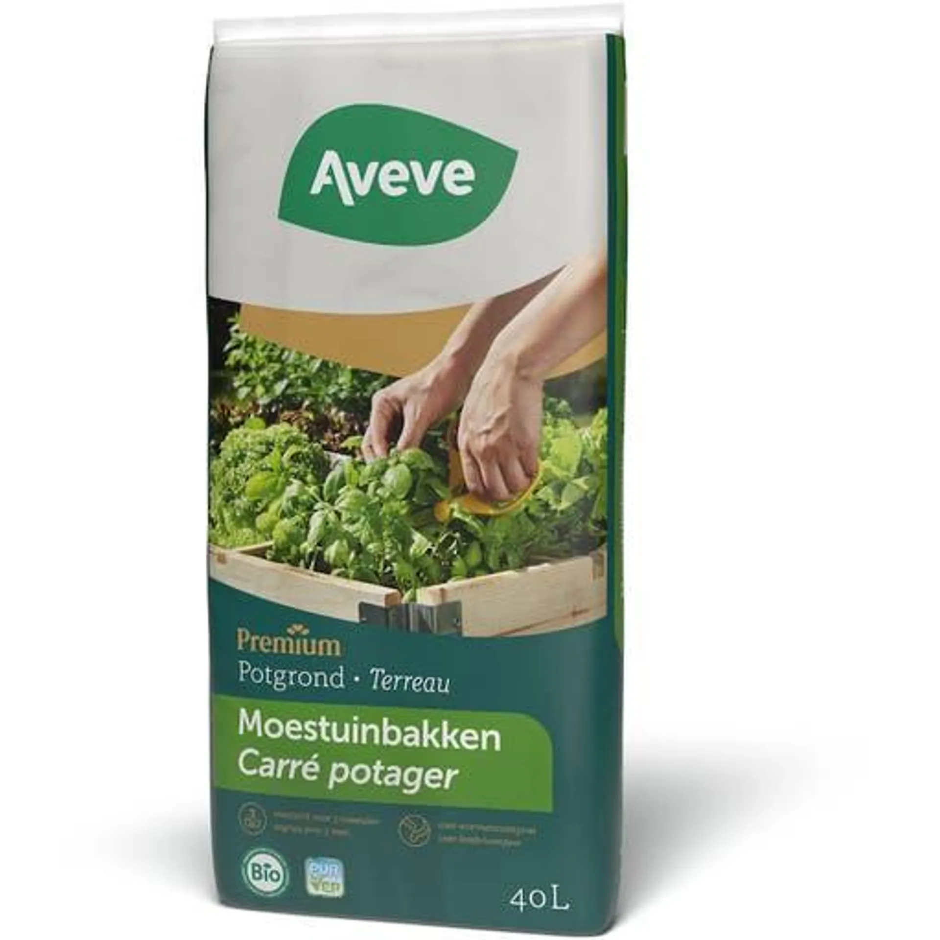 Potgrond voor moestuinbakken premium