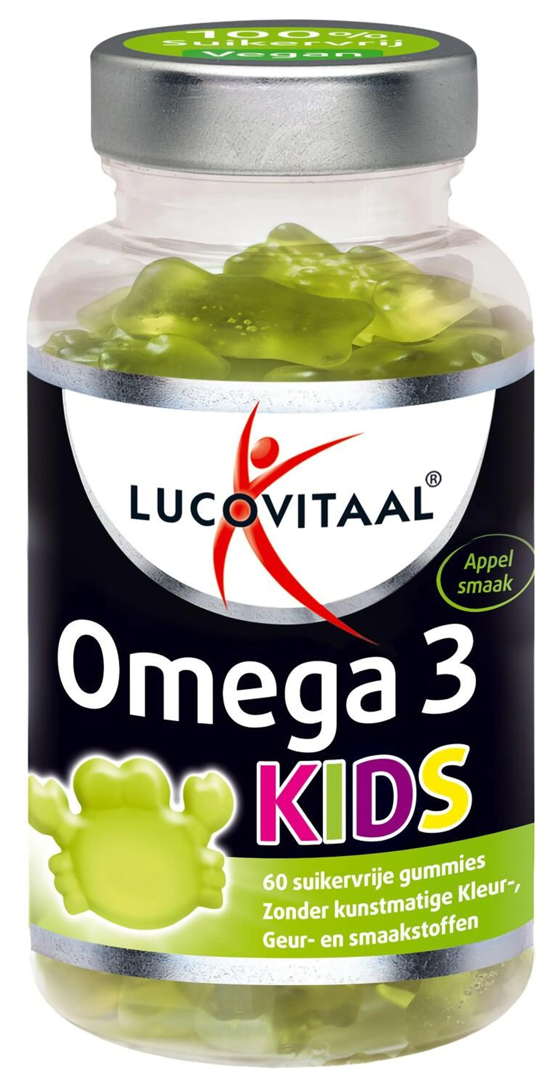 Lucovitaal Omega 3 kids 60 gummies