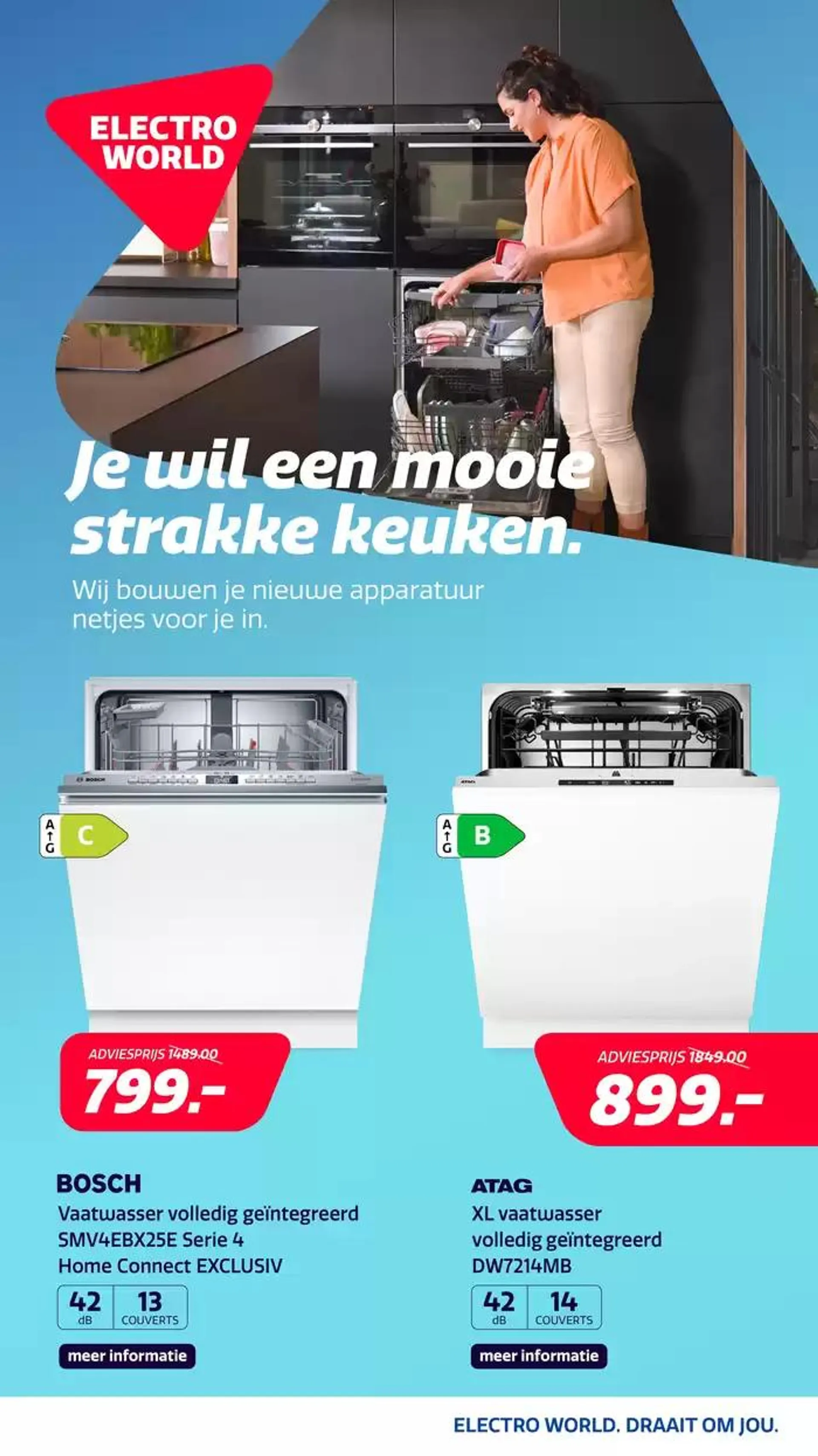 Je wil een mooie strakke keuken. - 1