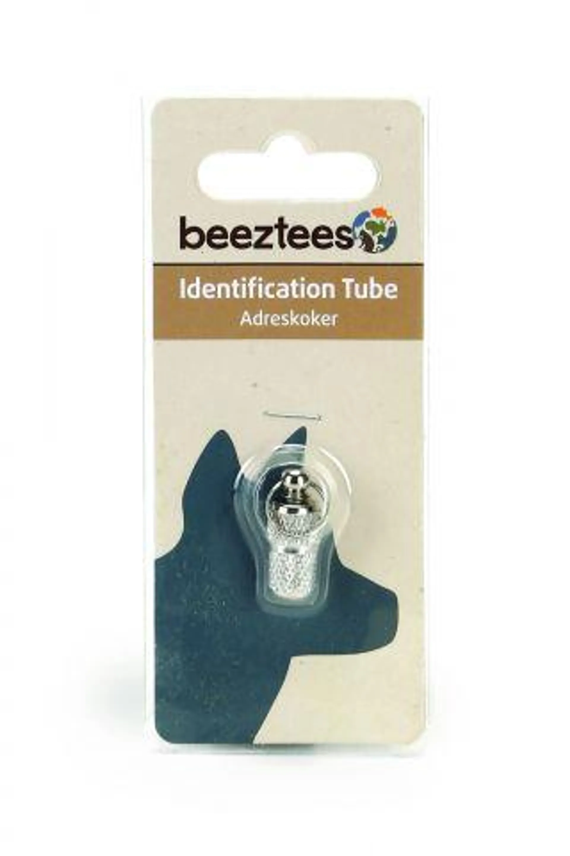 Beeztees - Adreskoker - Metaal - Zilver - Metaal