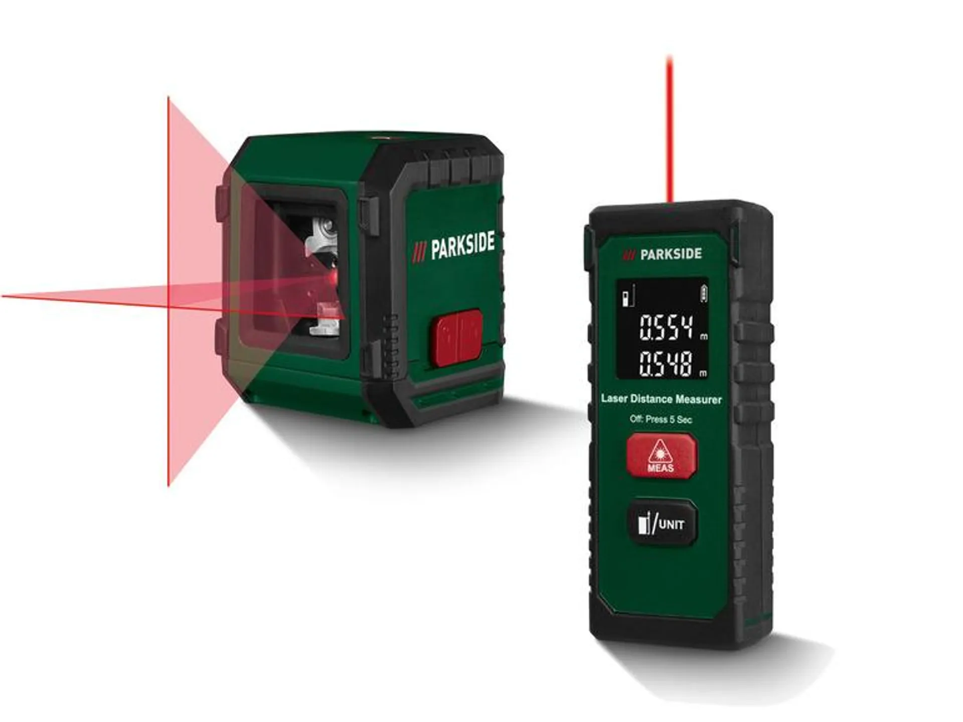 PARKSIDE® Kruislijnlaser of laserafstandsmeter