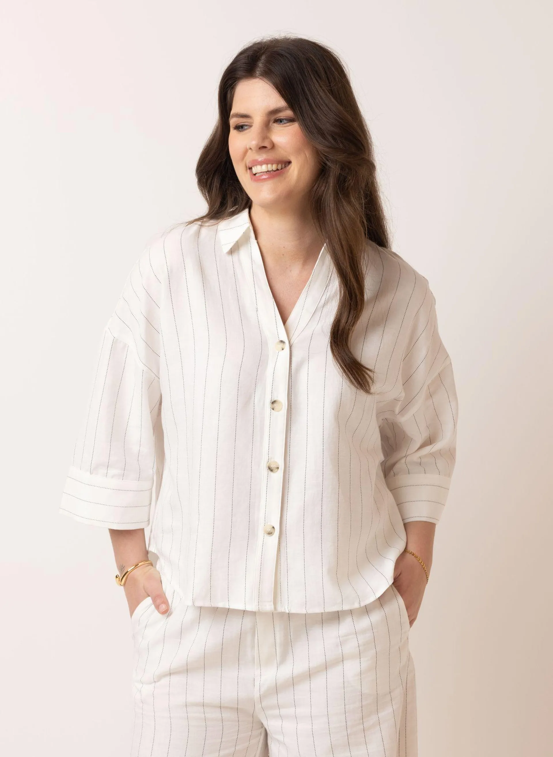Gestreepte blouse