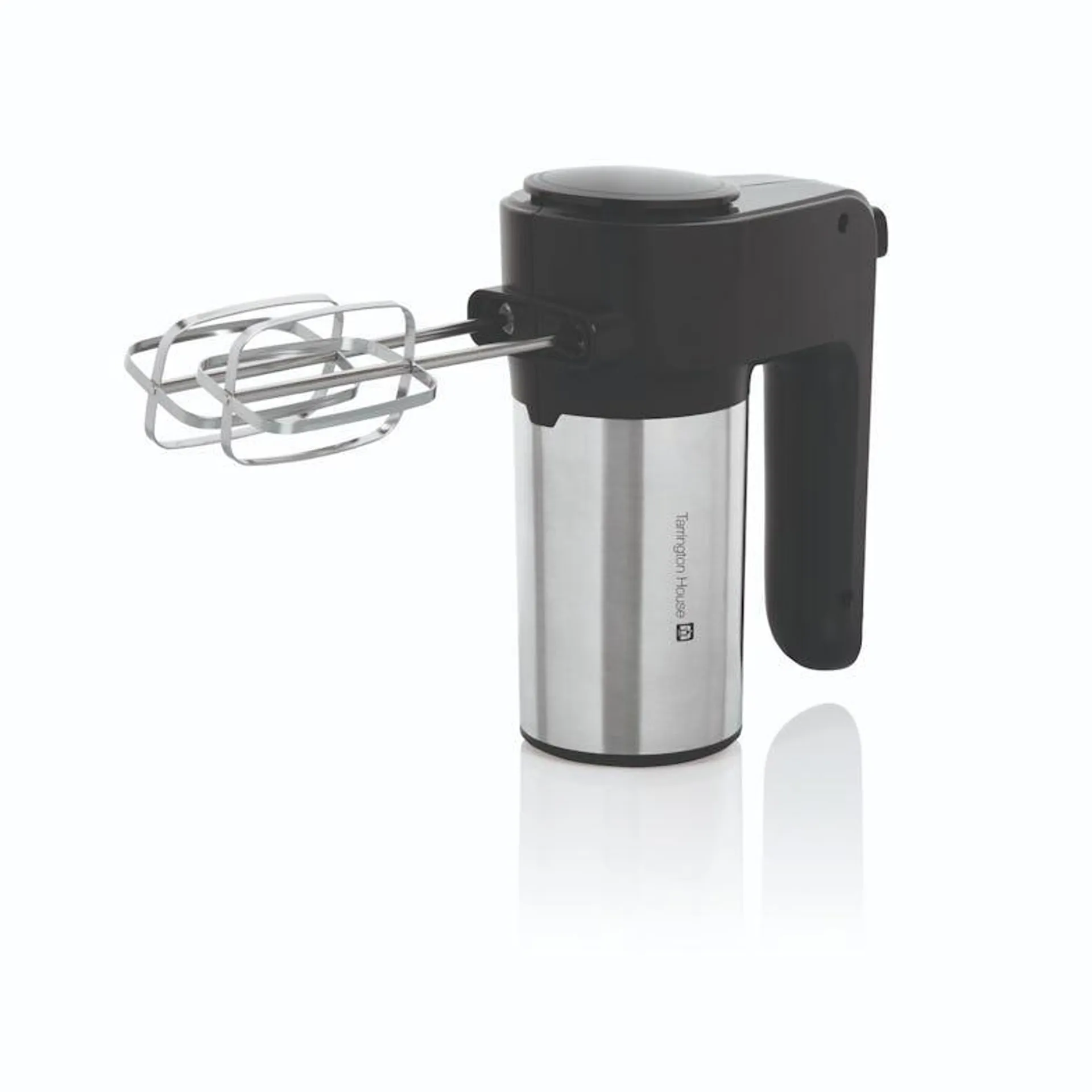 Tarrington House Handmixer HM4023S, 8,45 x 19 x 15,2 cm, 400W, 6 snelheidsstanden en turbofunctie, zwart / zilver