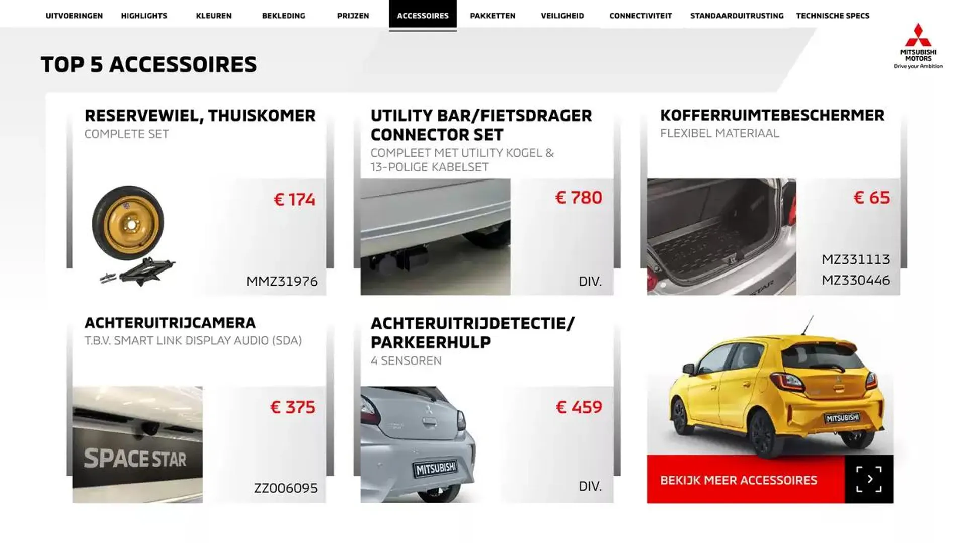 Mitsubishi Space Star van 3 januari tot 3 januari 2026 - Folder pagina 11