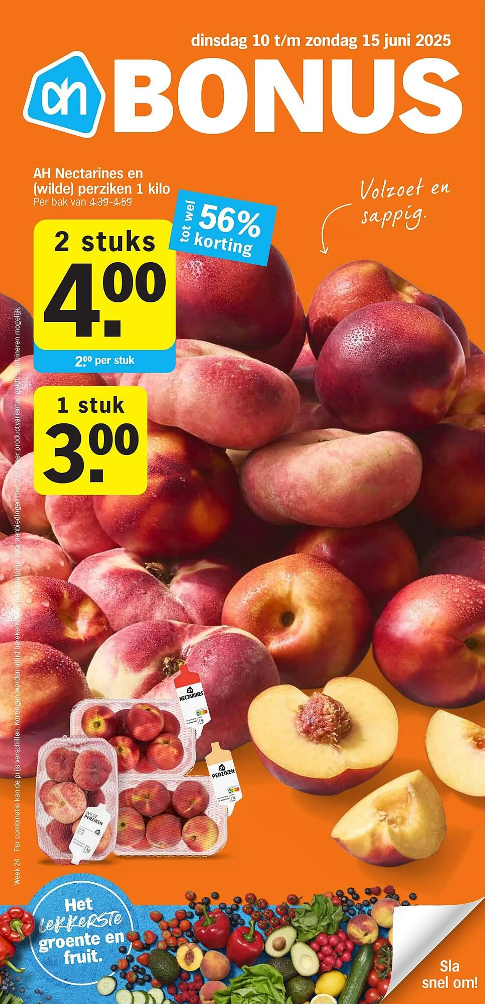 Albert Heijn folder van 9 juni tot 14 juni 2025 - Folder pagina 1