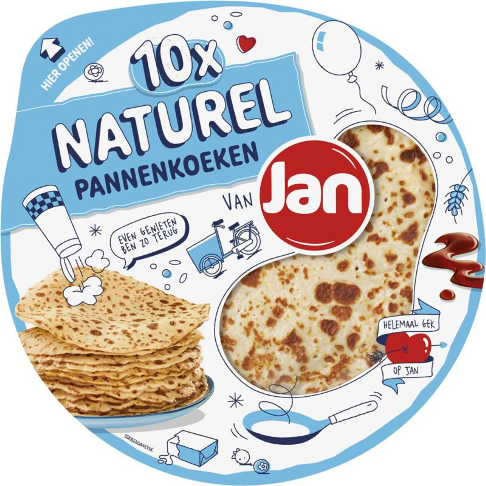 Jan Pannenkoeken naturel