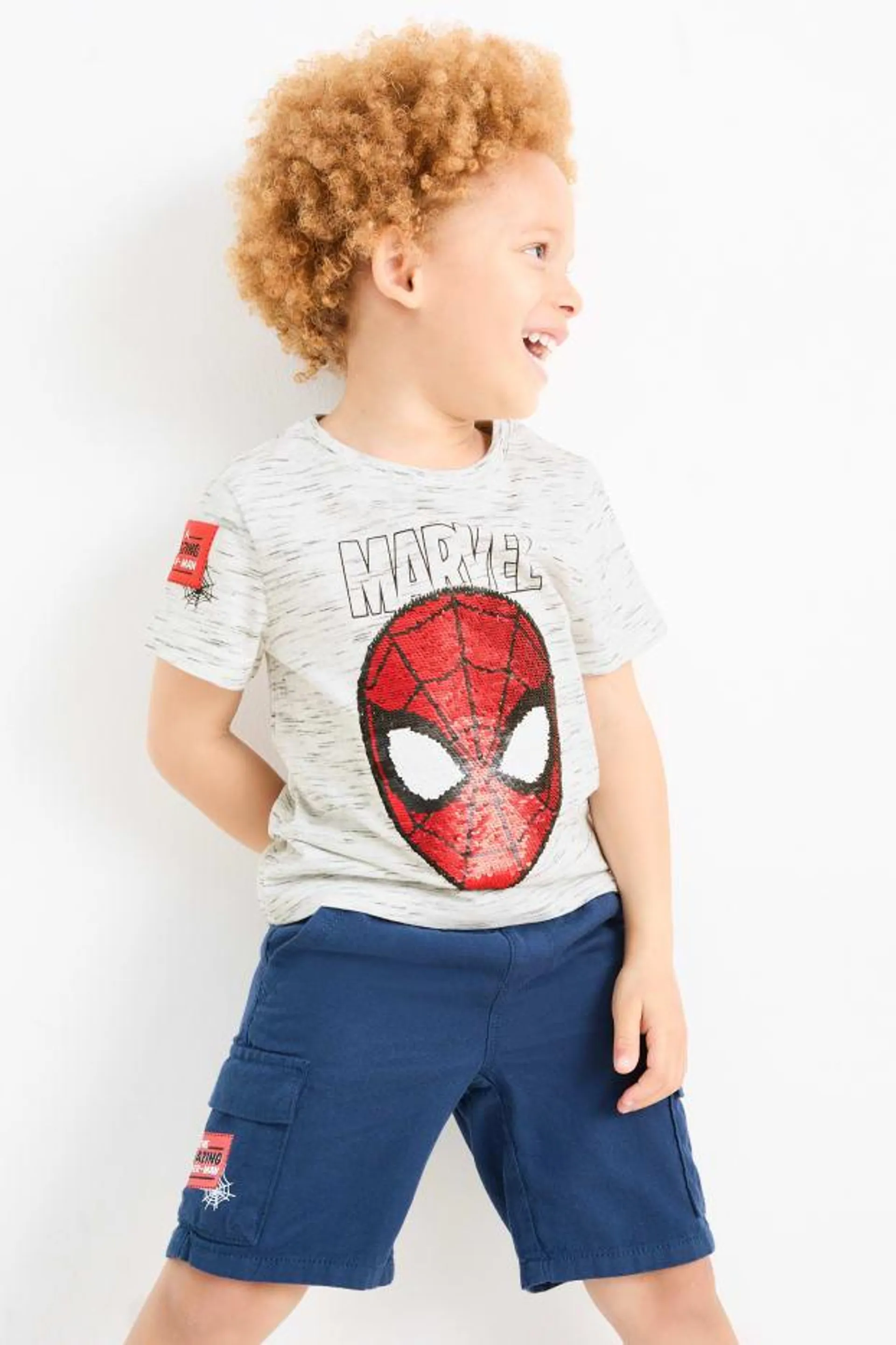 Spider-Man - short sleeve T-shirt - shiny