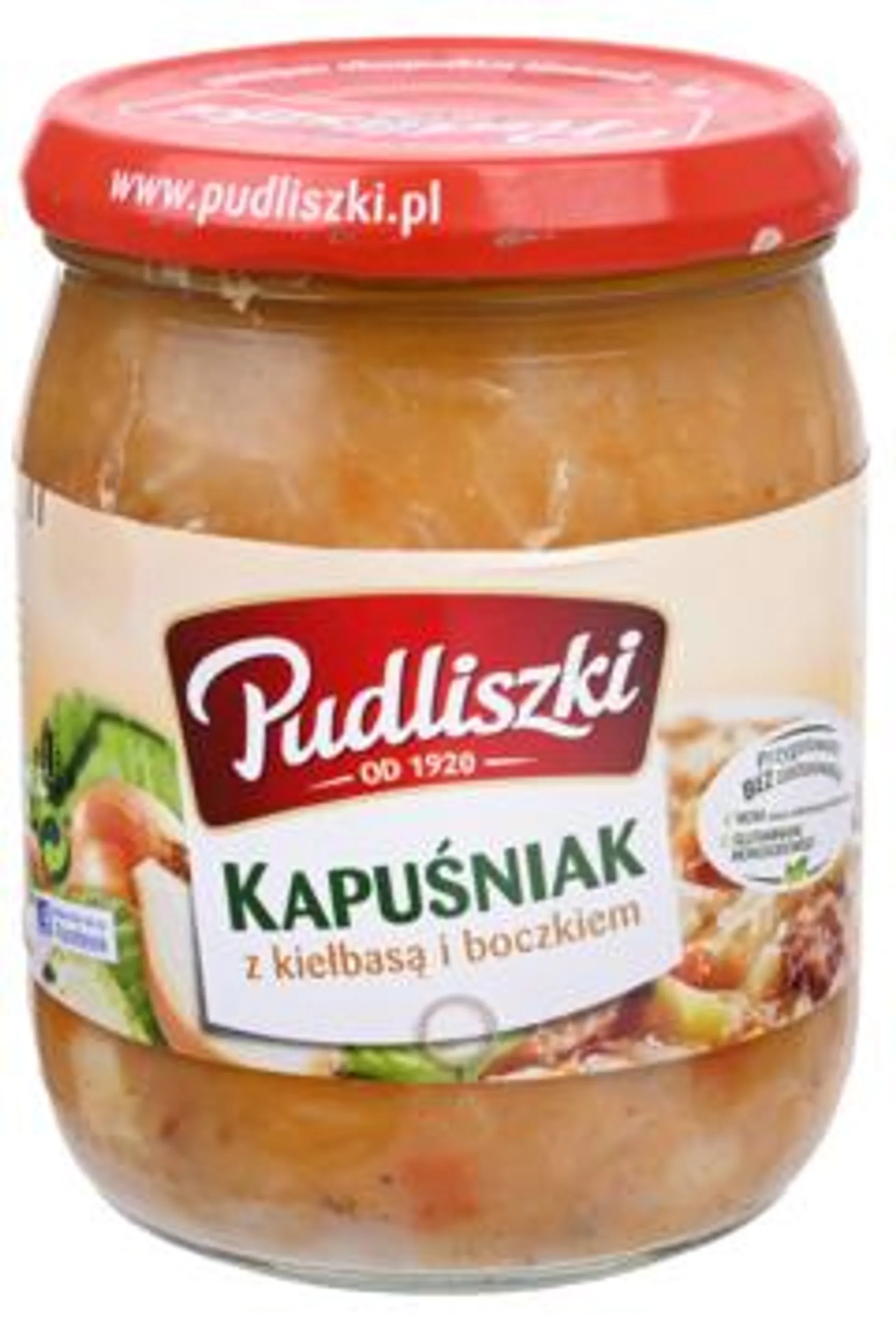 2 potten Pudliszki Zuurkool Maaltijdsoep 500g