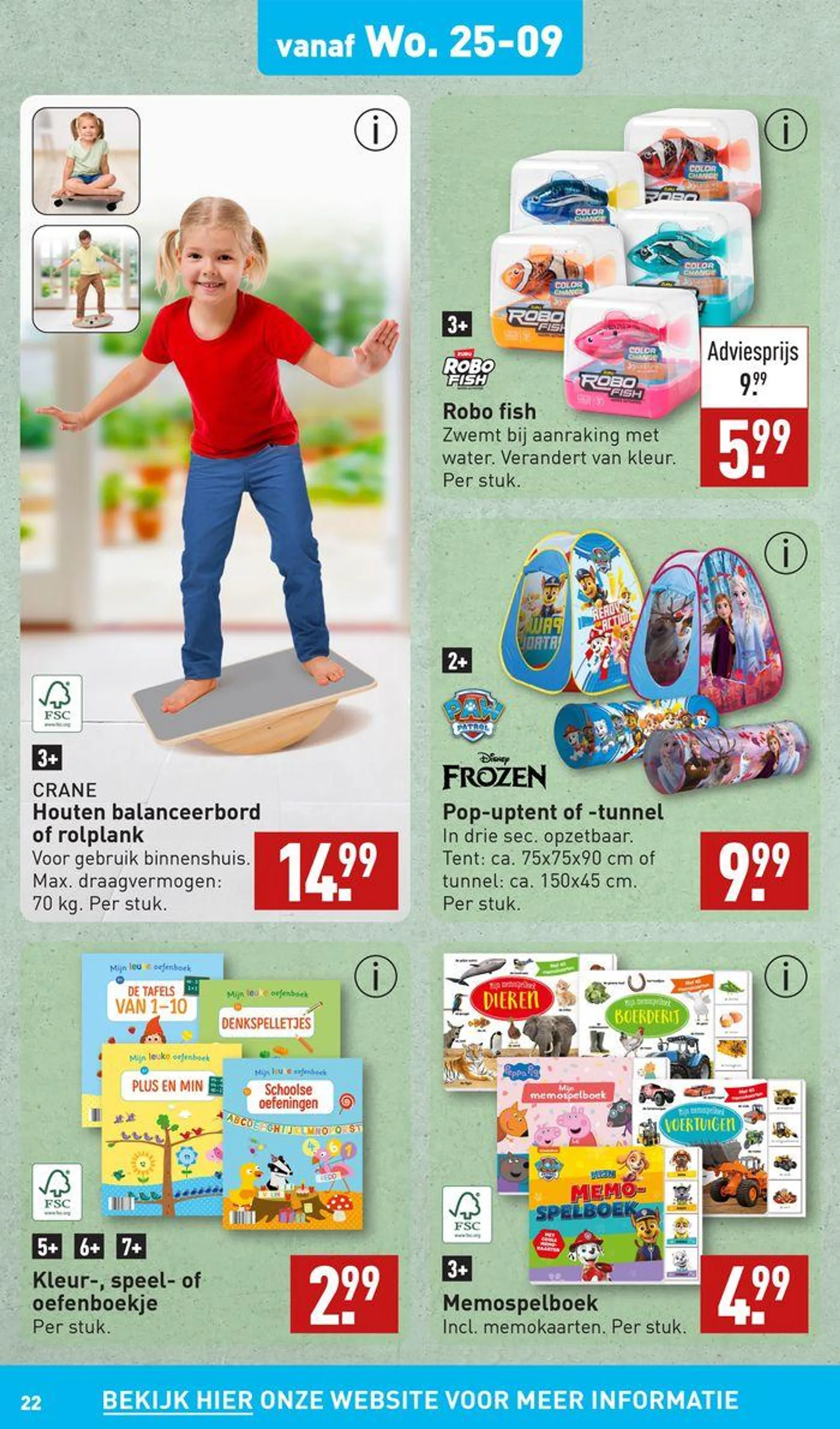 Topdeals voor alle klanten van 19 september tot 3 oktober 2024 - Folder pagina 22