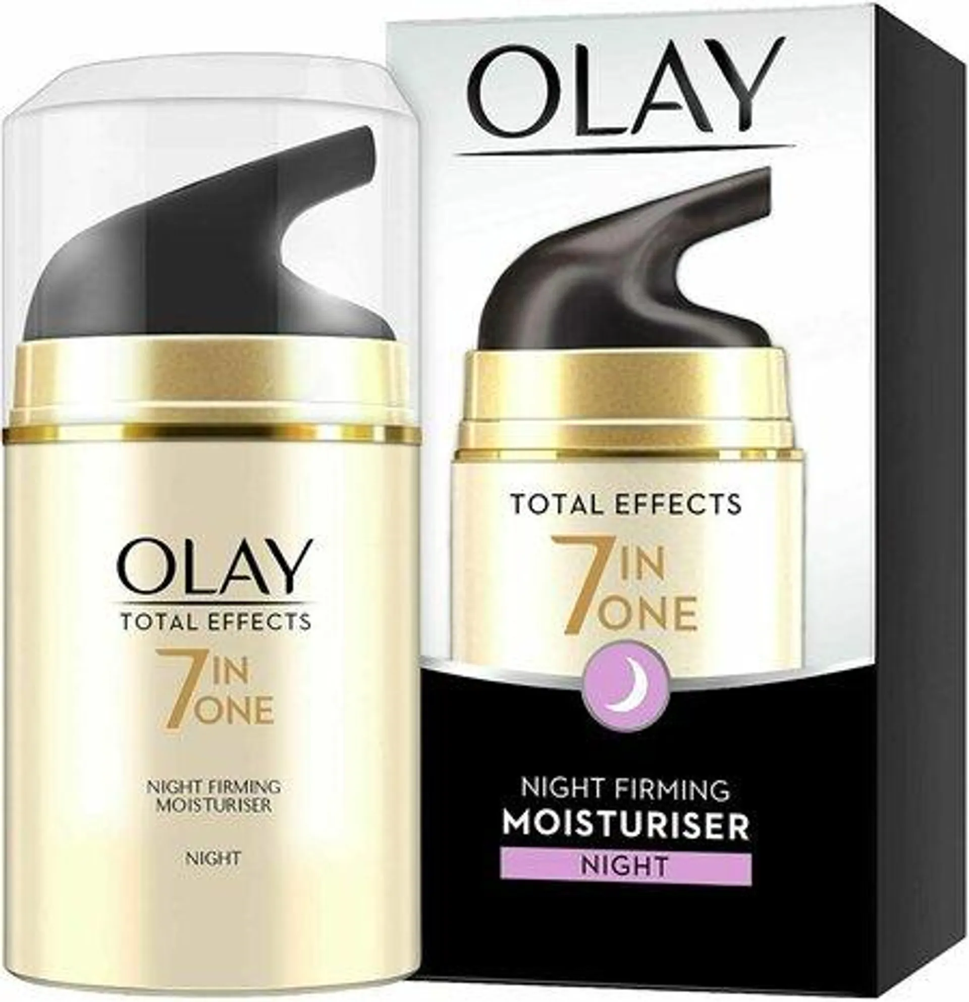 Olay Total Effect 7-in-1 Night Firming Moisturiser - 50ml