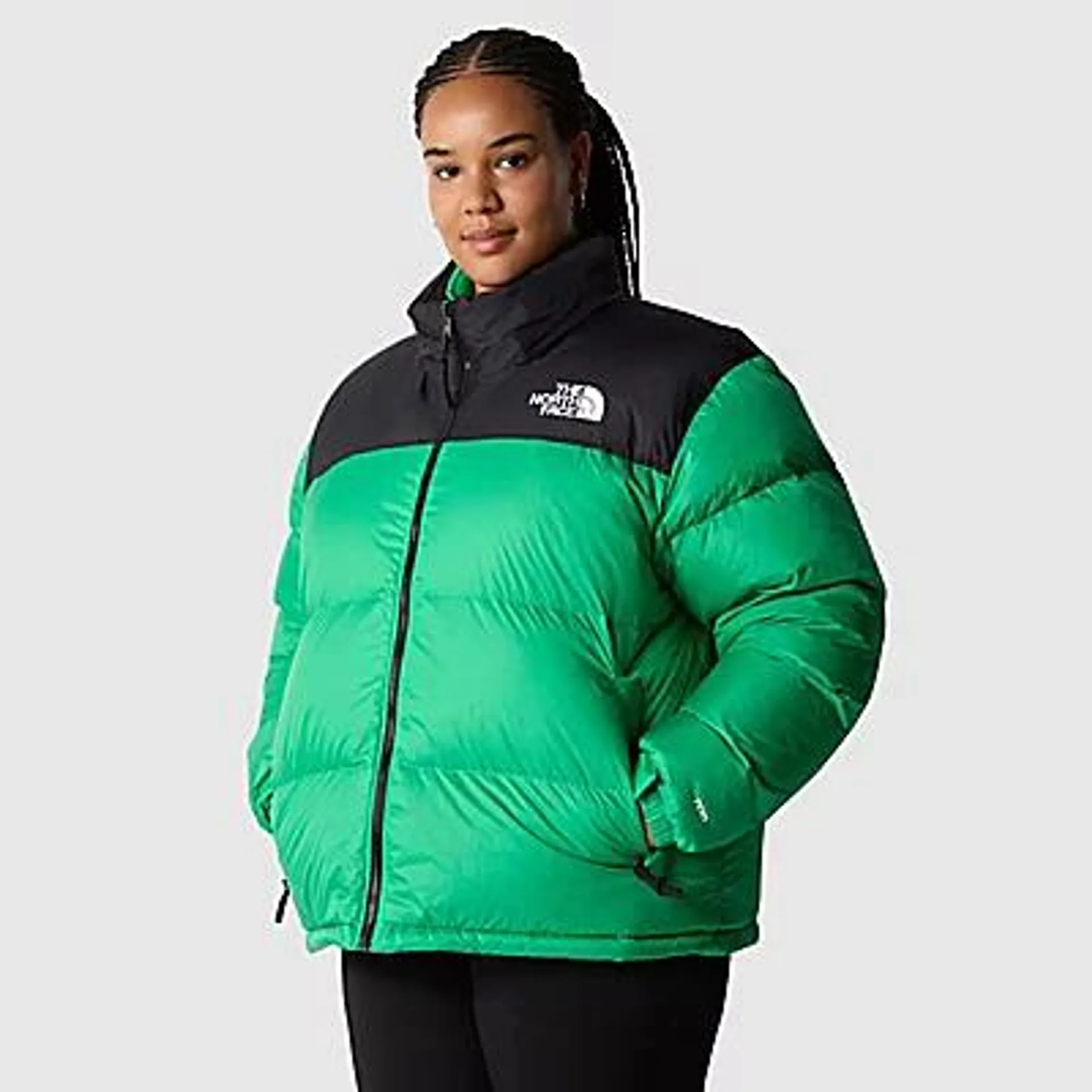 Plus size 1996 Retro Nuptse-jas voor dames