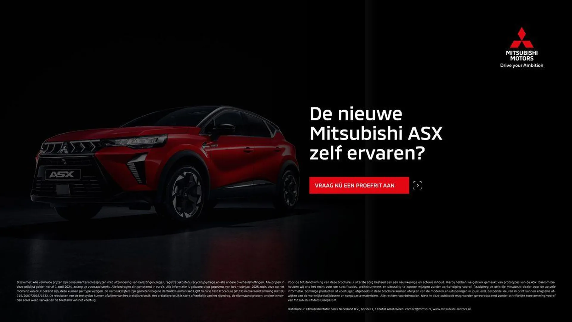 Mitsubishi Asx! van 9 augustus tot 9 augustus 2025 - Folder pagina 32