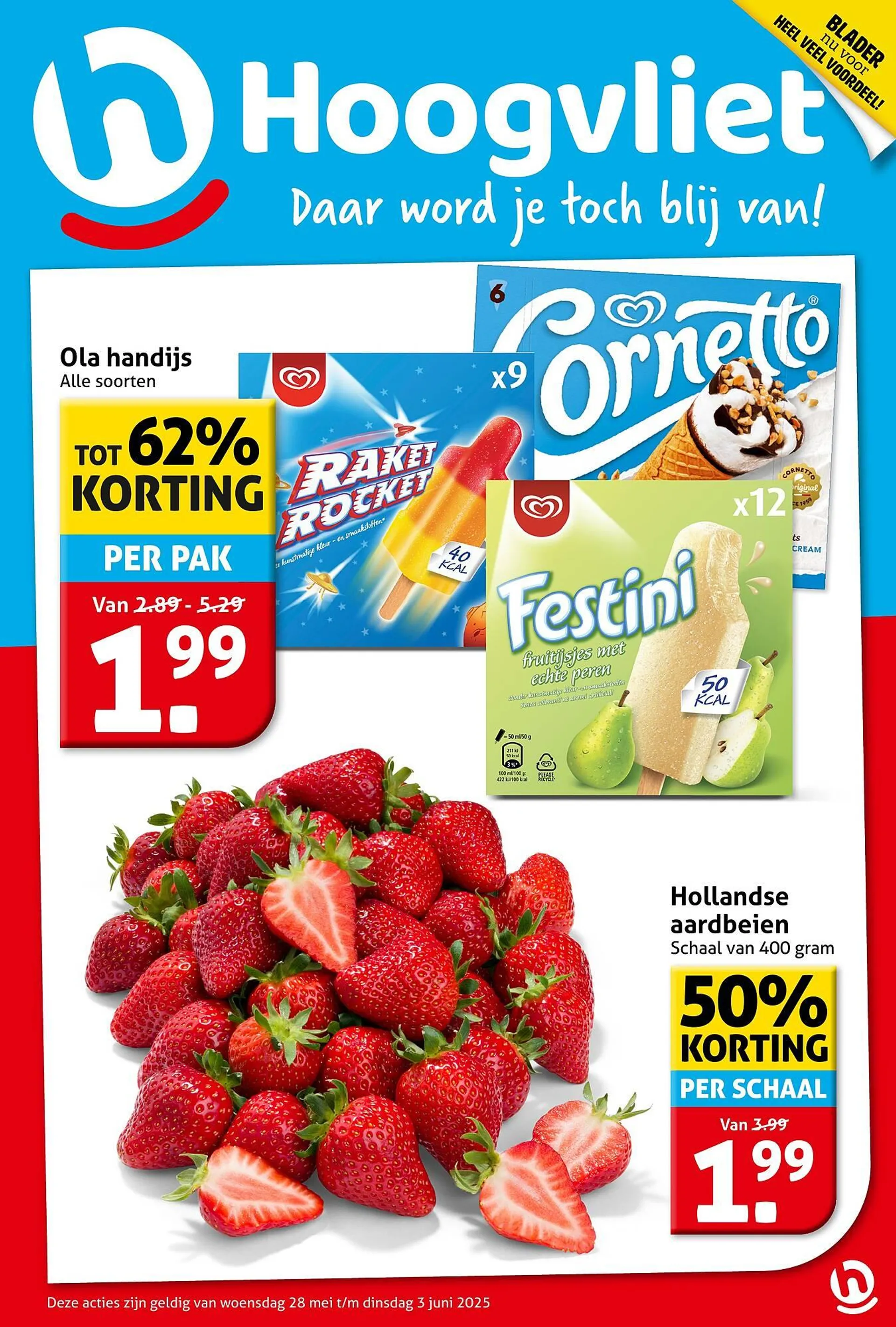 Hoogvliet folder van 28 mei tot 3 juni 2025 - Folder pagina 1