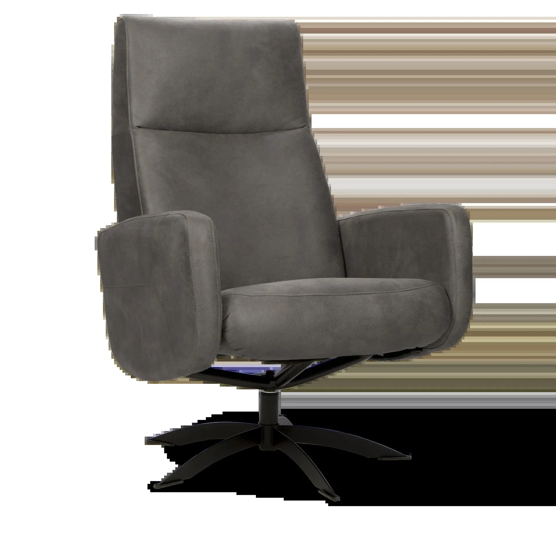 Relaxfauteuil Dania - Anthracite Kentucky