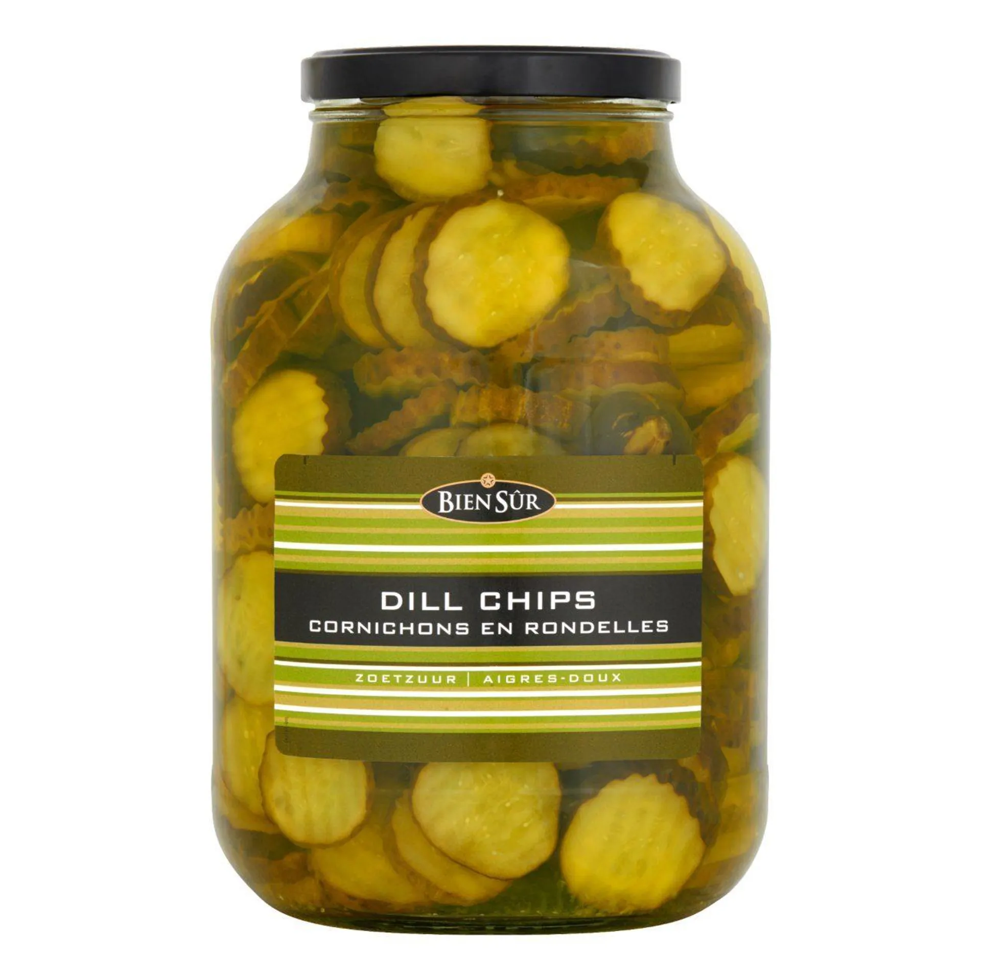 Dill chips augurken zoetzuur