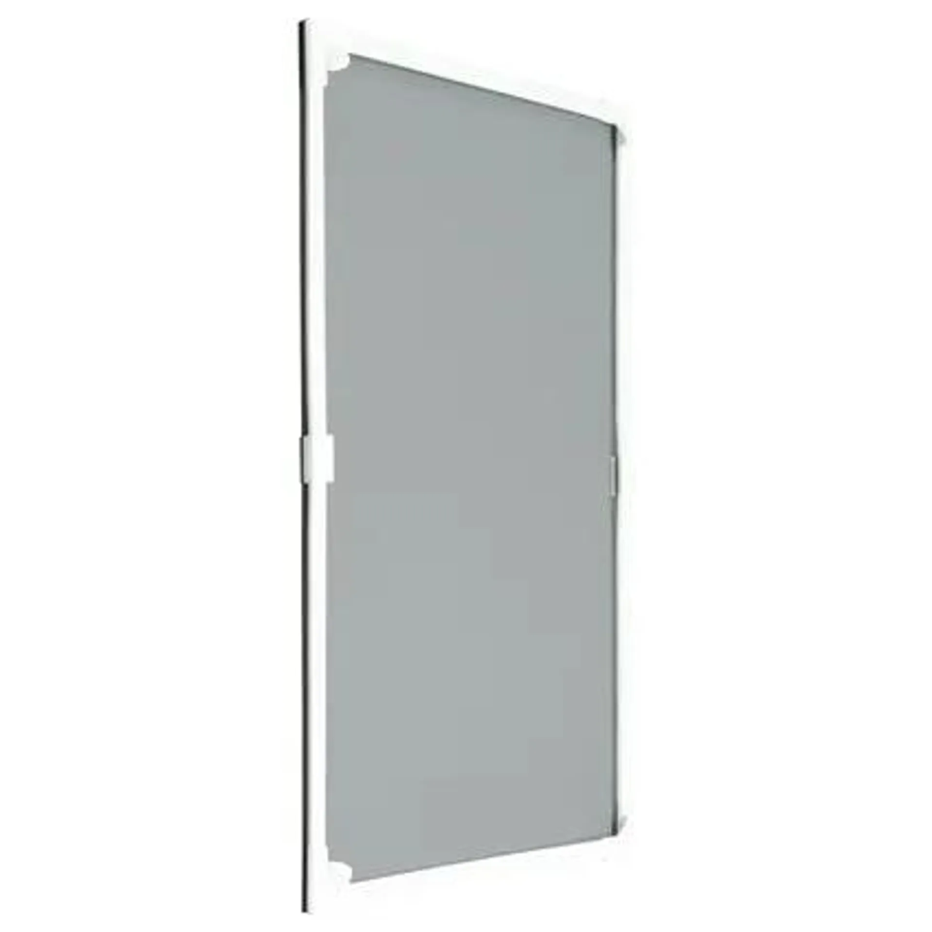 CanDo Raamhor Standaard - Magneethor - Wit profiel - Zwart gaas - Geëxtrudeerd - 100x150cm