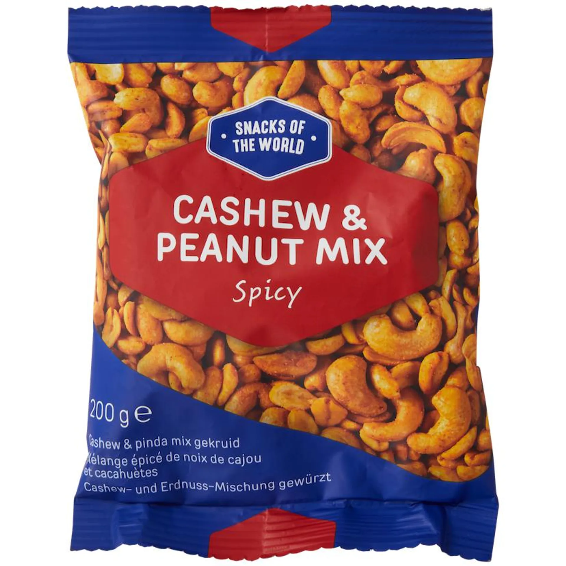 Snacks of the World Cashew-Erdnuss-Mischung Spicy