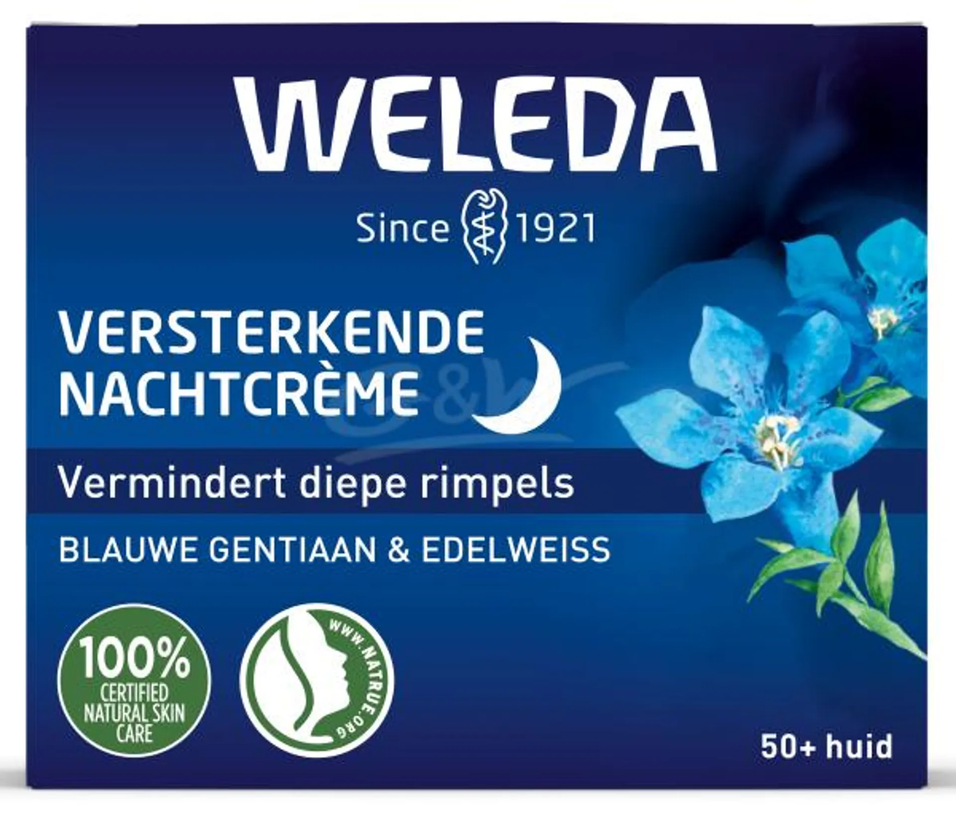 Weleda Blauwe Gentiaan & Edelweiss Versterkende Nachtcrème