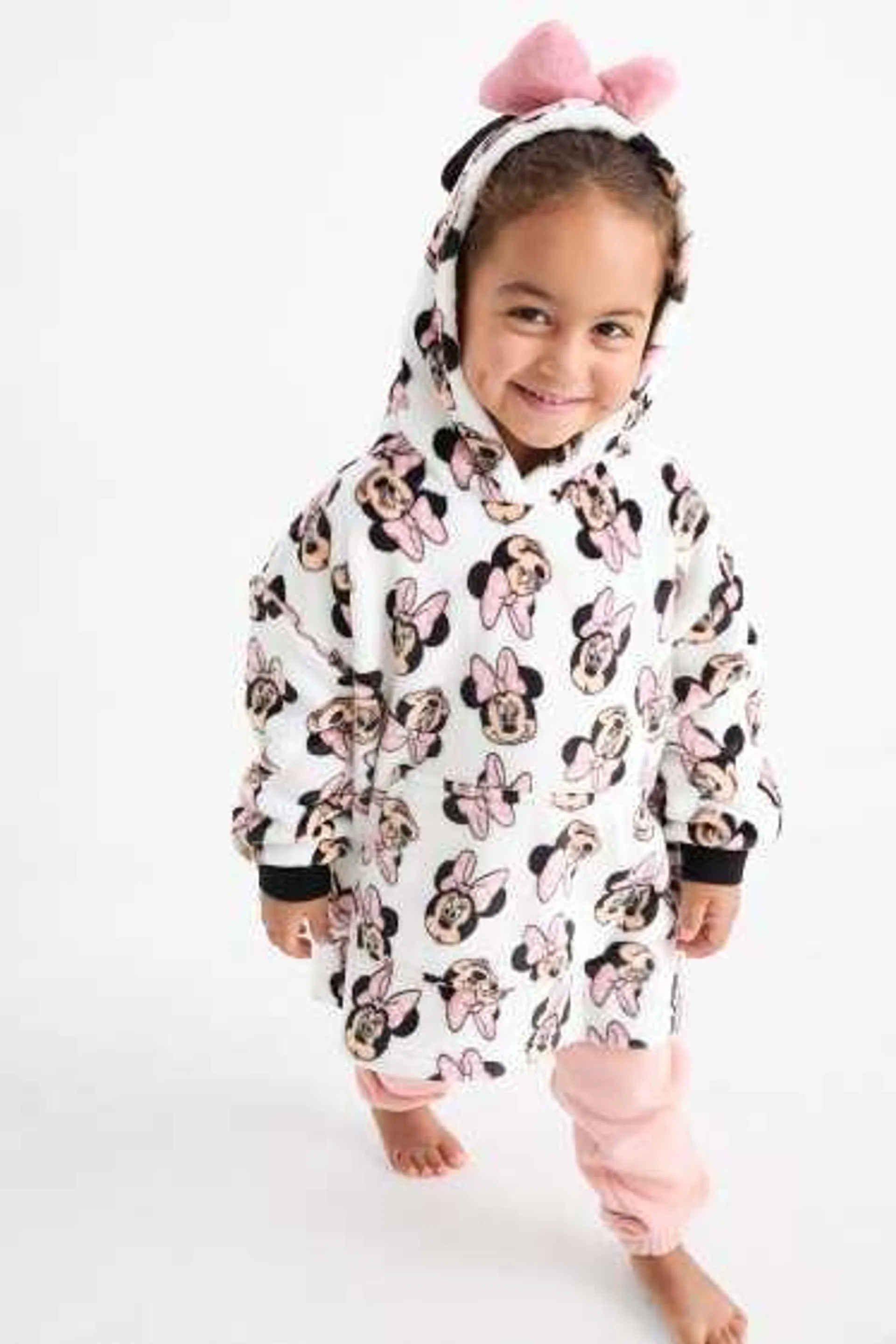 Minnie Mouse - deken met capuchon