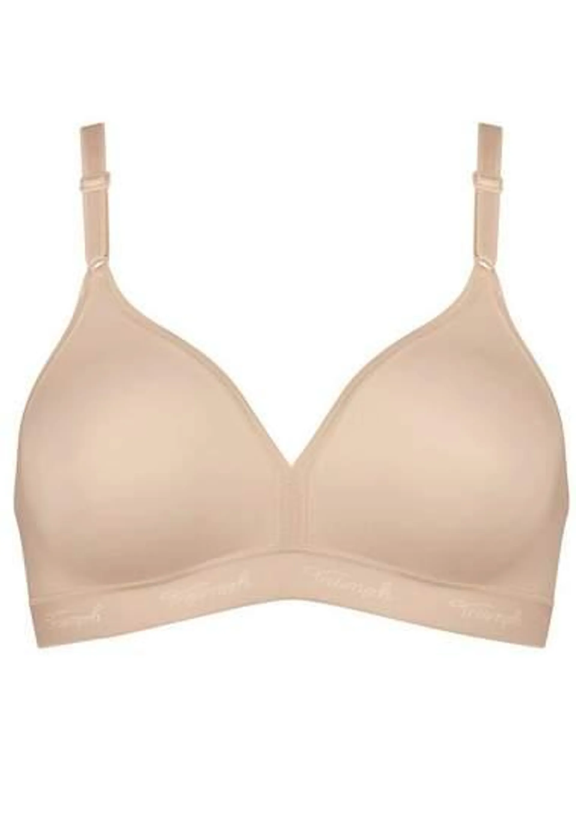 Triumph Bh zonder beugels Microfun N Cup B-D, Basic lingerie