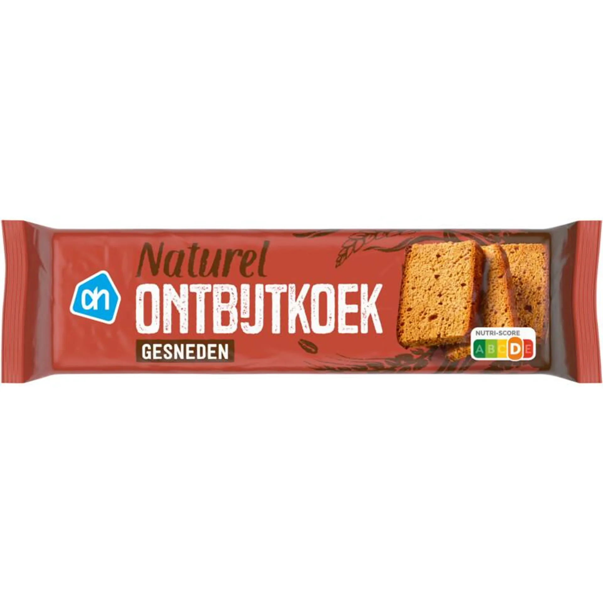 AH Ontbijtkoek naturel gesneden