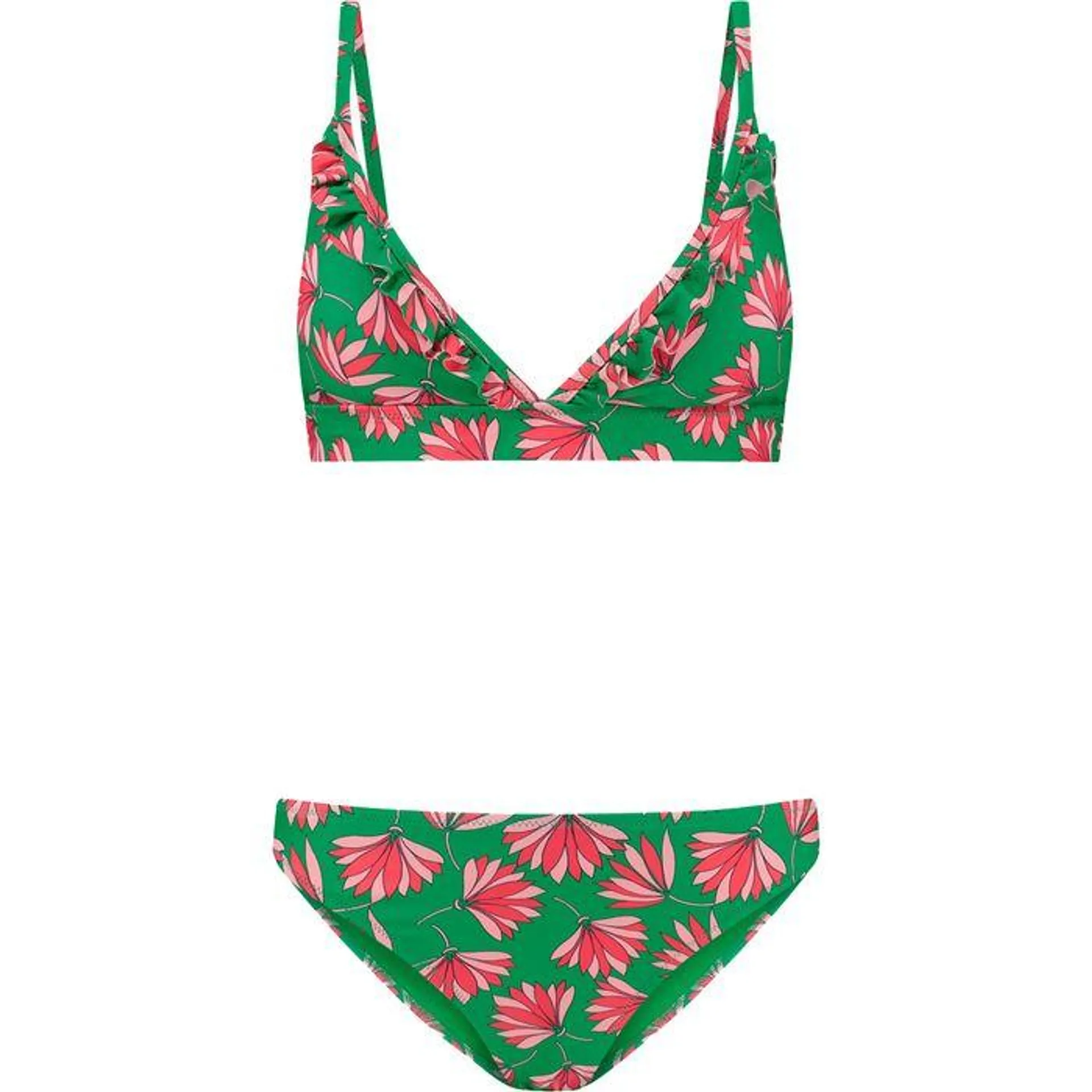 BEAU bikini dames tropic green blossom